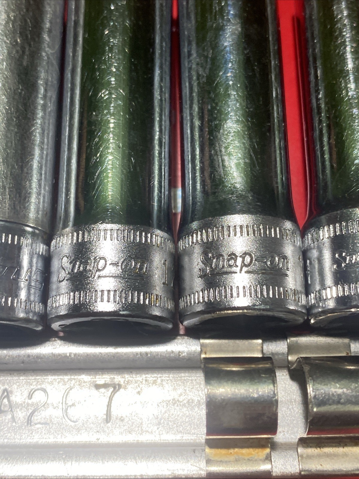 SNAP-ON metric socket set 11pc. 9mm-19mm Good Condition