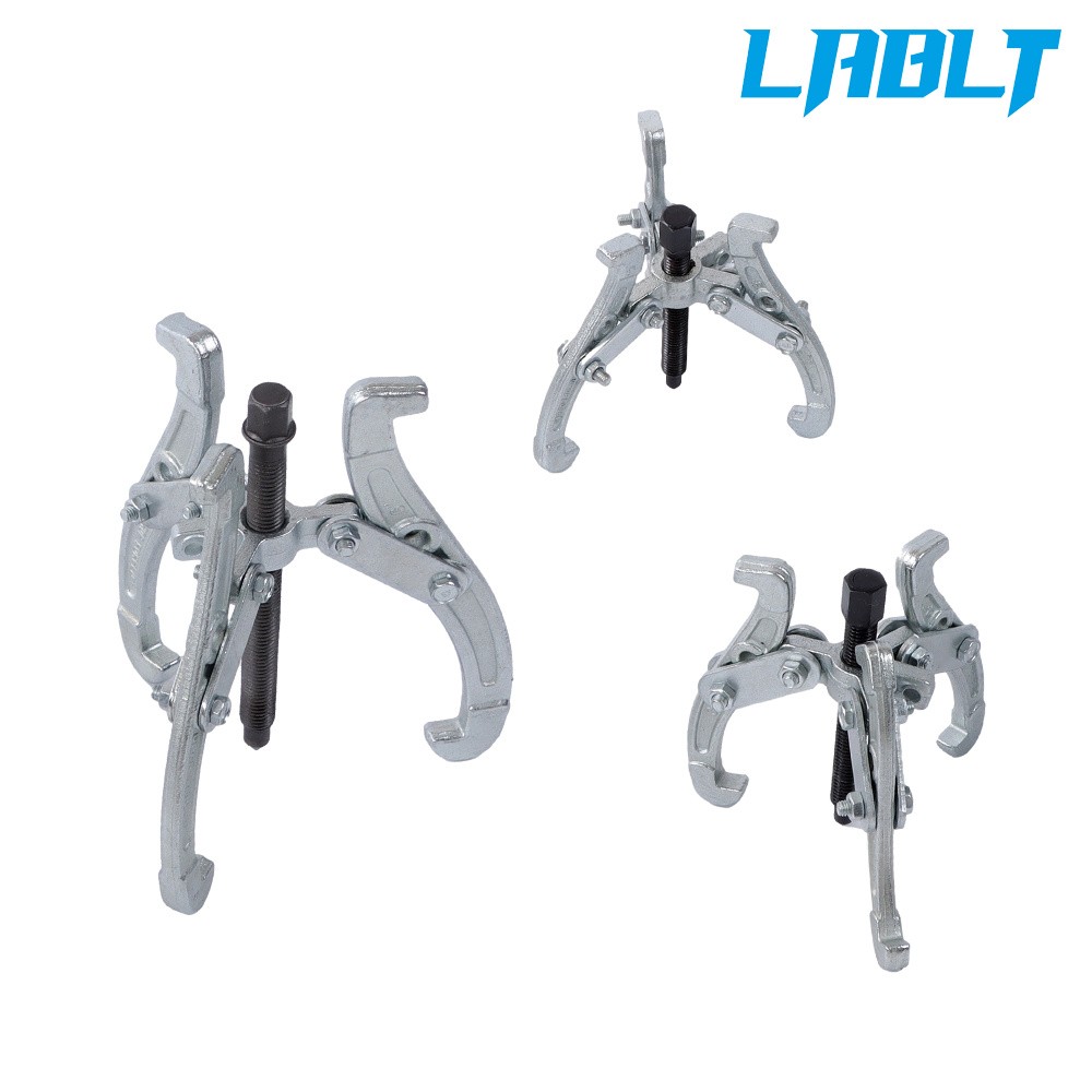 3-Jaw Gear Puller Set 3” 4” 6” Removal Tool Kit 4 Slide Gears Pulley & Flywheel