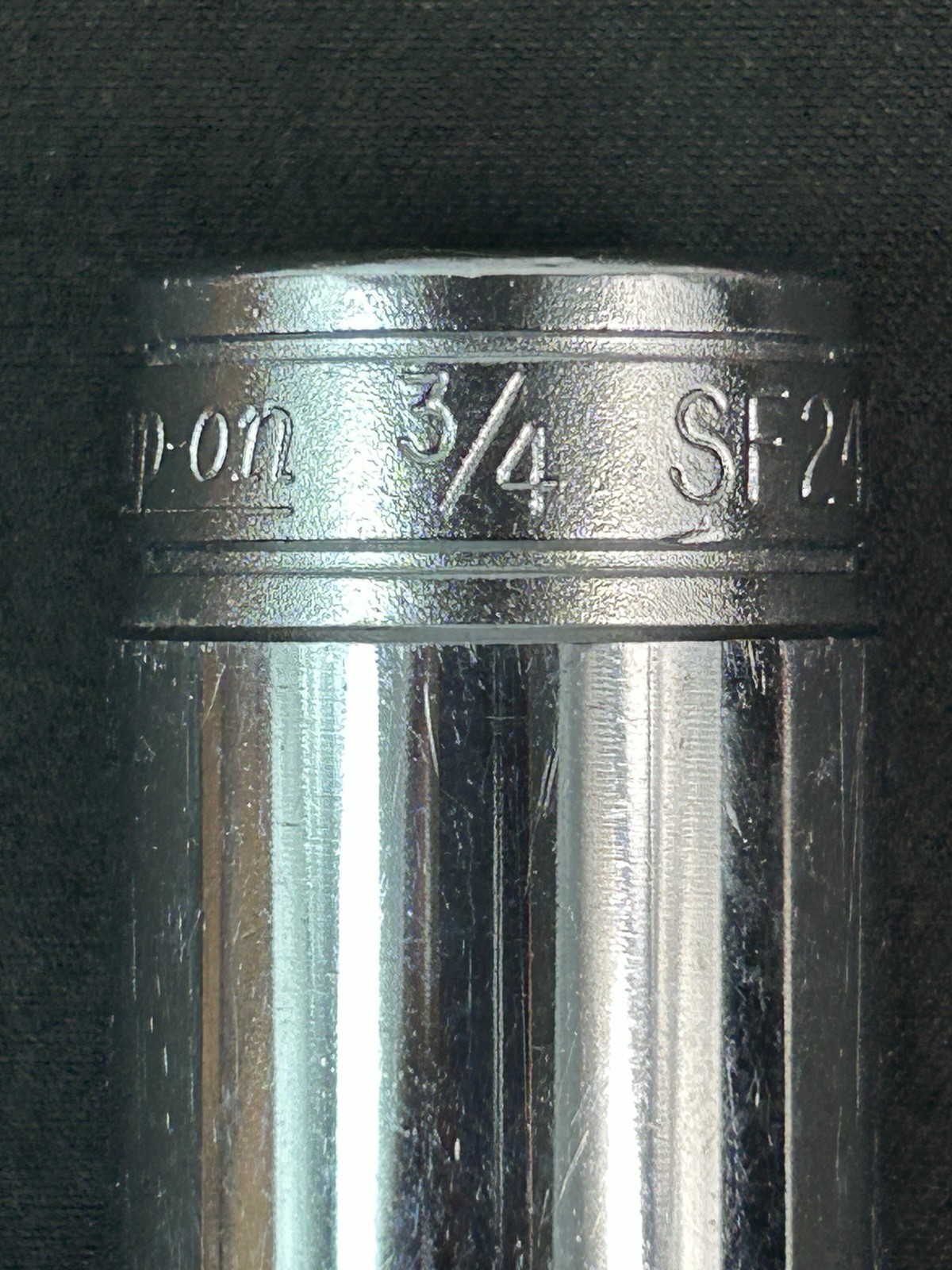 NEW Snap-on Tools USA NEW 3/8″ Drive 3/4″ SAE 12 point Deep Chrome Socket SF241