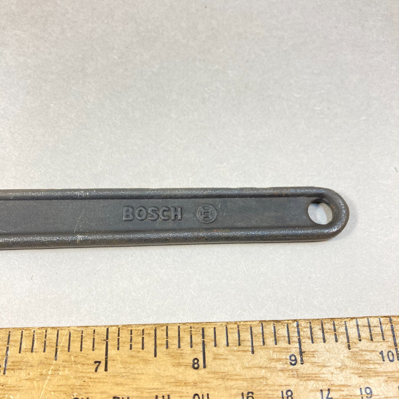 Vintage Bosch 24mm Wrench Single Open End Engineer #HET