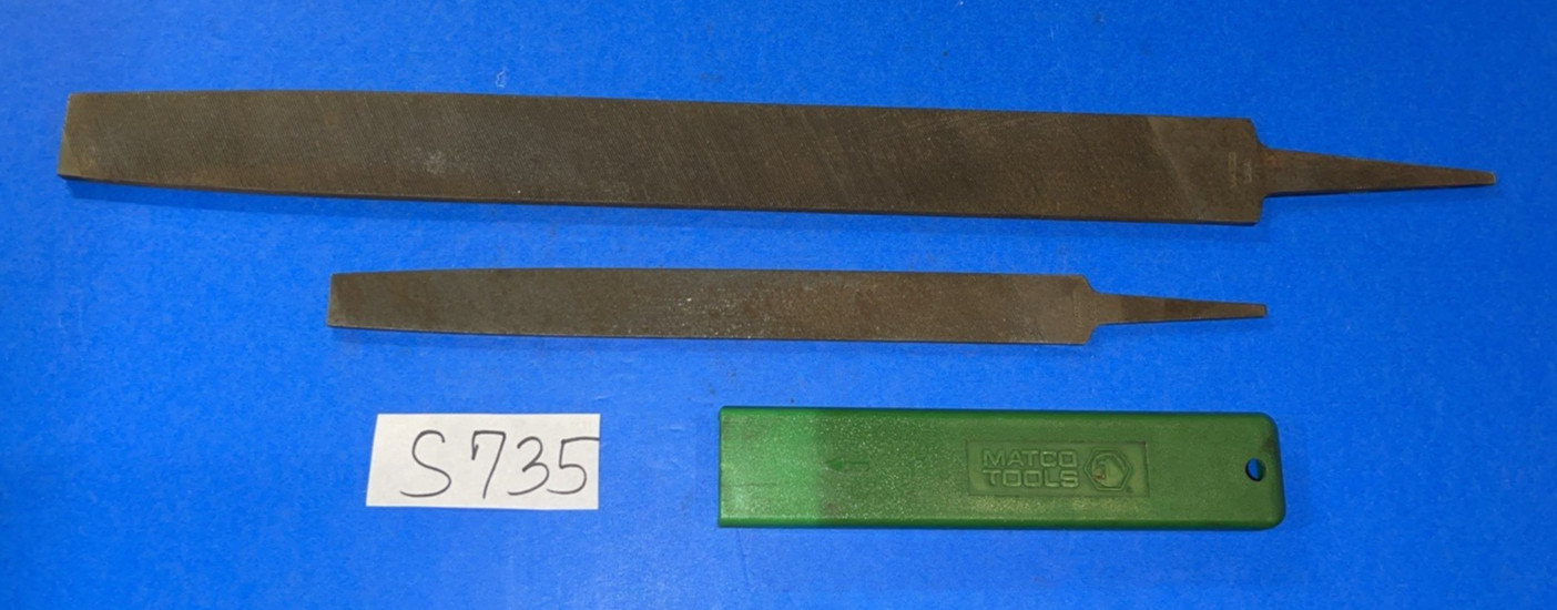 MATCO TOOLS 5 PIECE ASSORTED FILES 5 INCHES TO 19 INCHES LONG