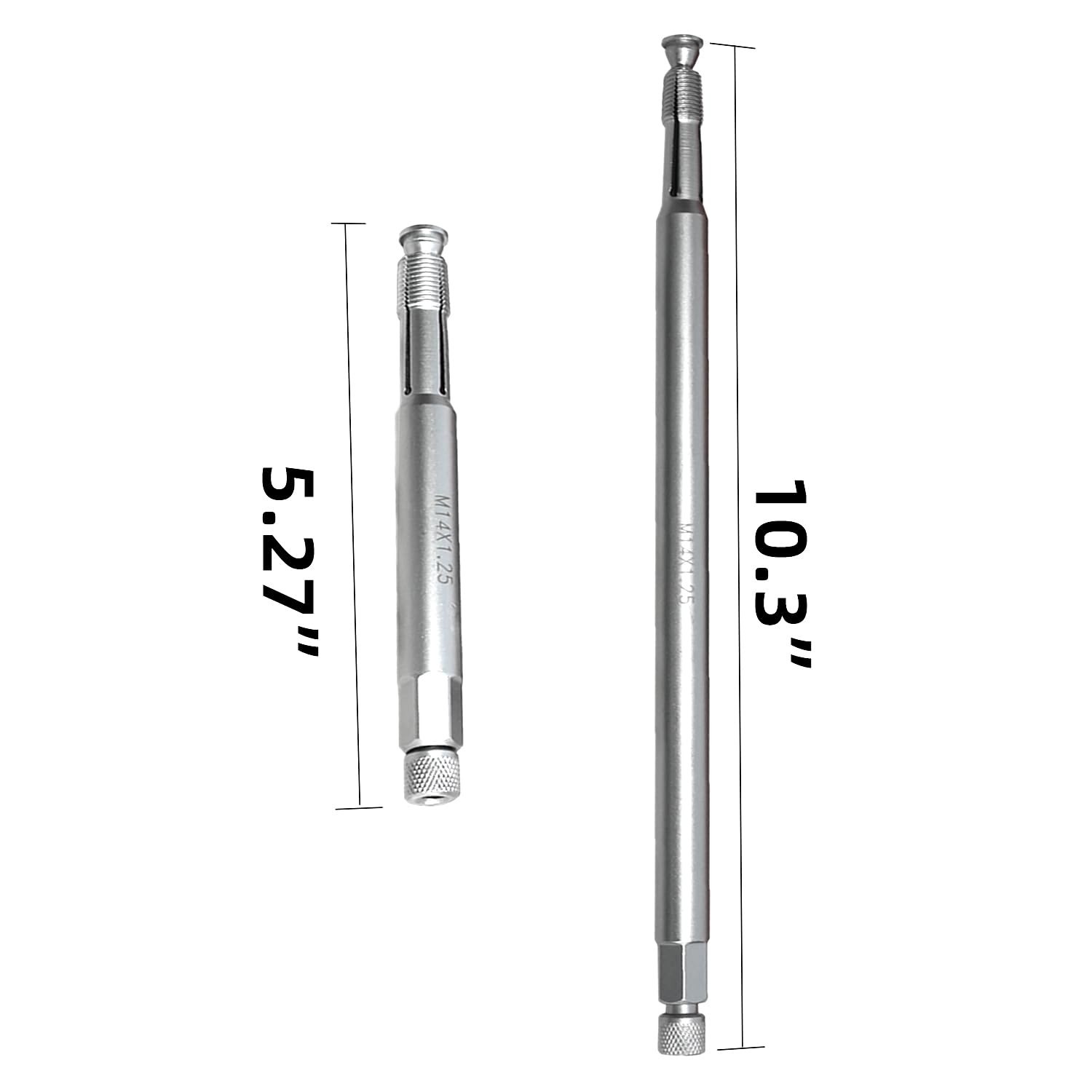 14mm Spark Plug Thread Repair Tool Kit – M14x1.25 Back Tap & Chase Taps, 2 Pack