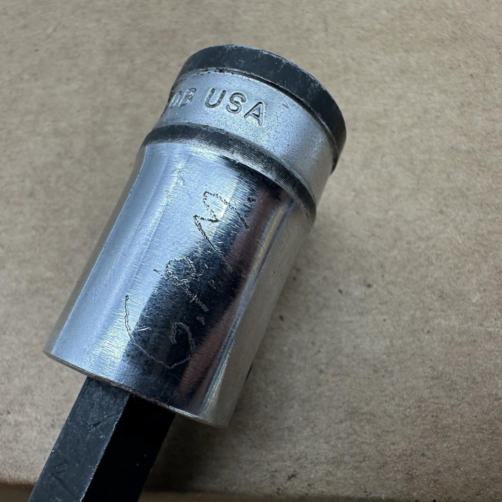 Snap-on Metric 1/2″ Drive 10mm Triple Square Socket STSM10B Made In USA