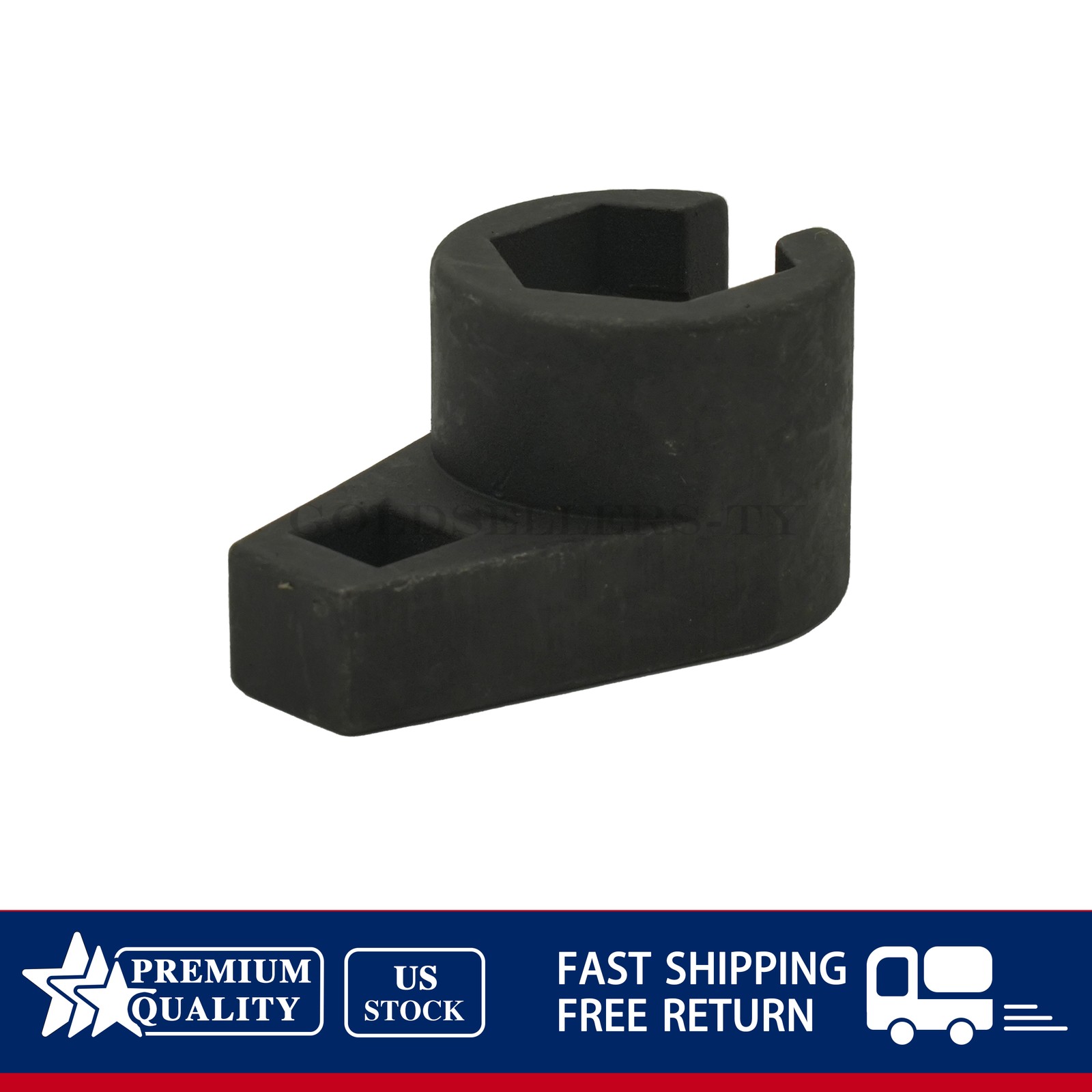 7/8-Inch 22mm Offset Oxygen O2 Sensor Socket Wrench Removal Tool Drive 3/8″