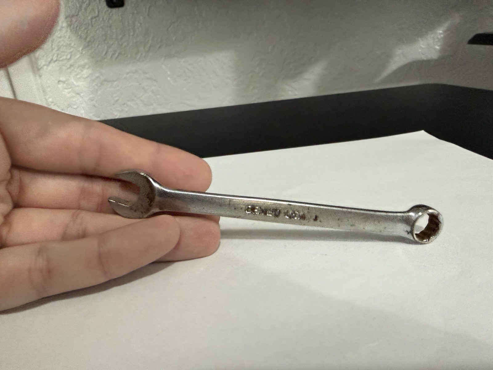 Snap-on Tools USA 3/8″ 12 point Short Combination Wrench OEX120