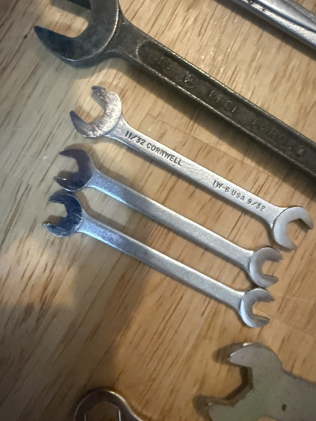 Lot Mixed USED wrenches- 20 total both metric and standard