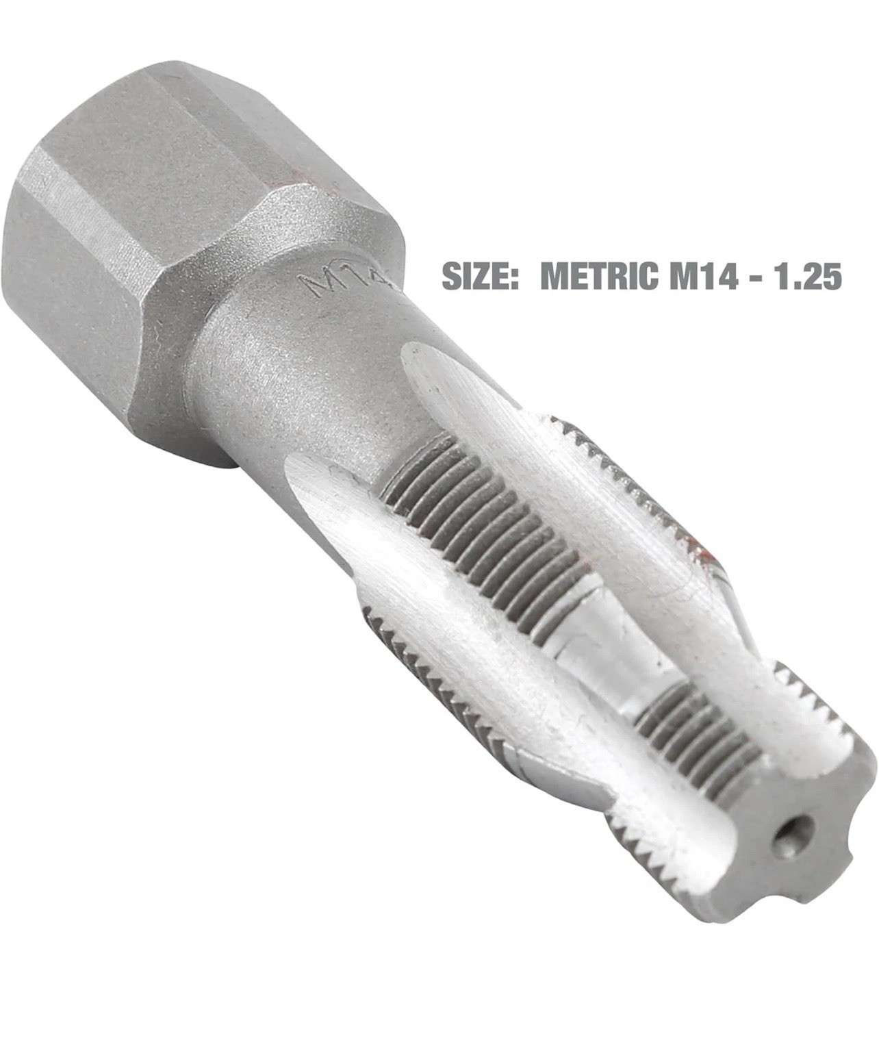 25647 5-Piece Spark Plug Saver, M14-1.25 Thread Reamer and Thread Inserts, In…