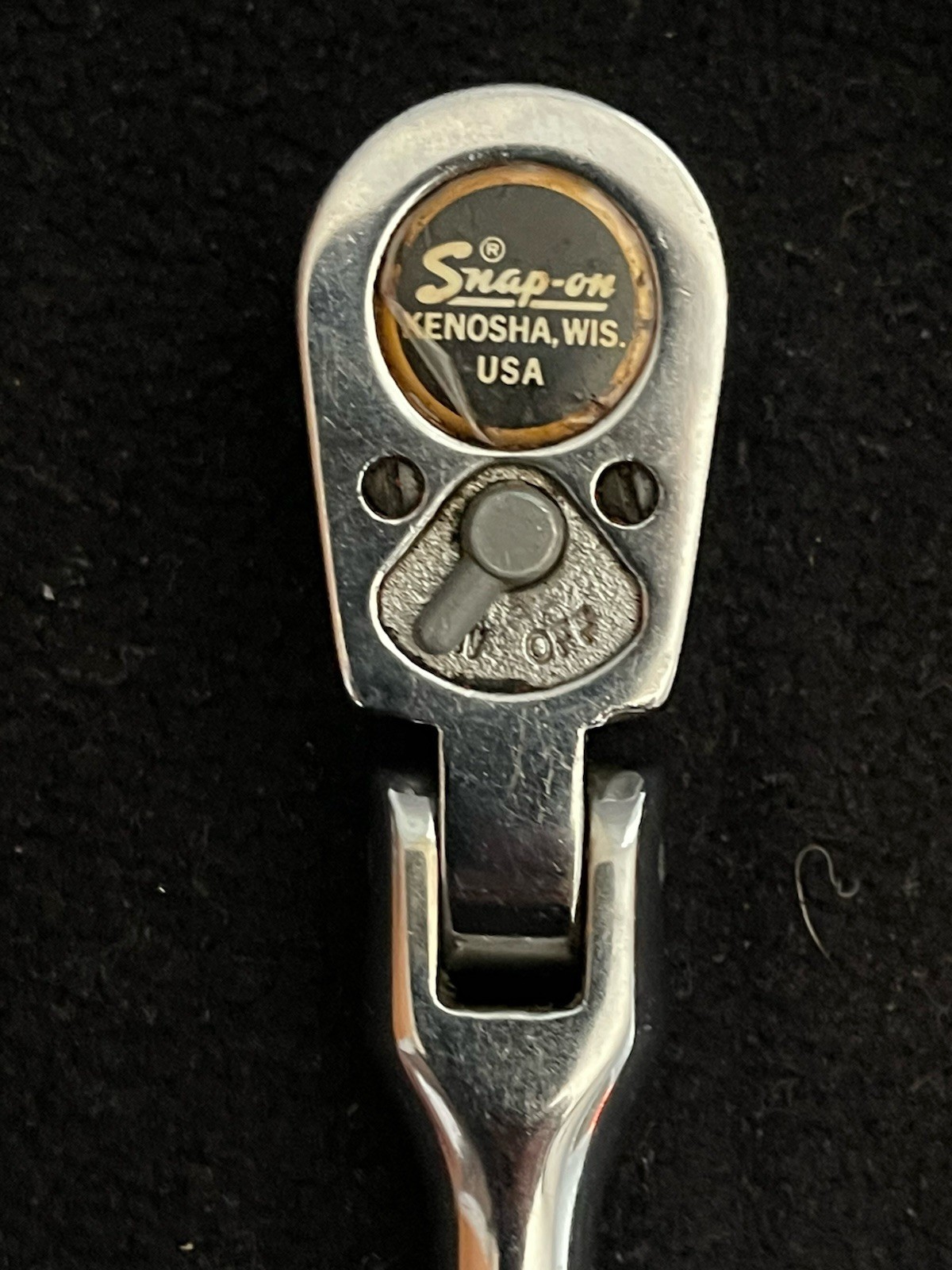 Snap On 11” Swivel Ratchet F711A 3/8 Drive Quick Release