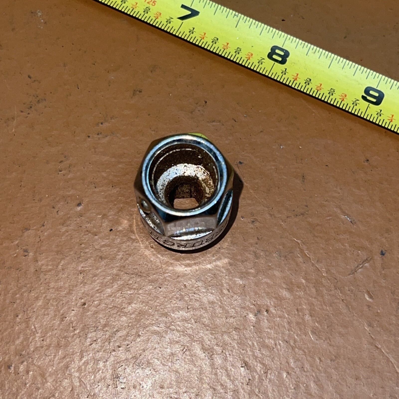 Pittsburgh 5/16 In SAE Pass Through Thru Socket 6 Point Lifetime Warranty