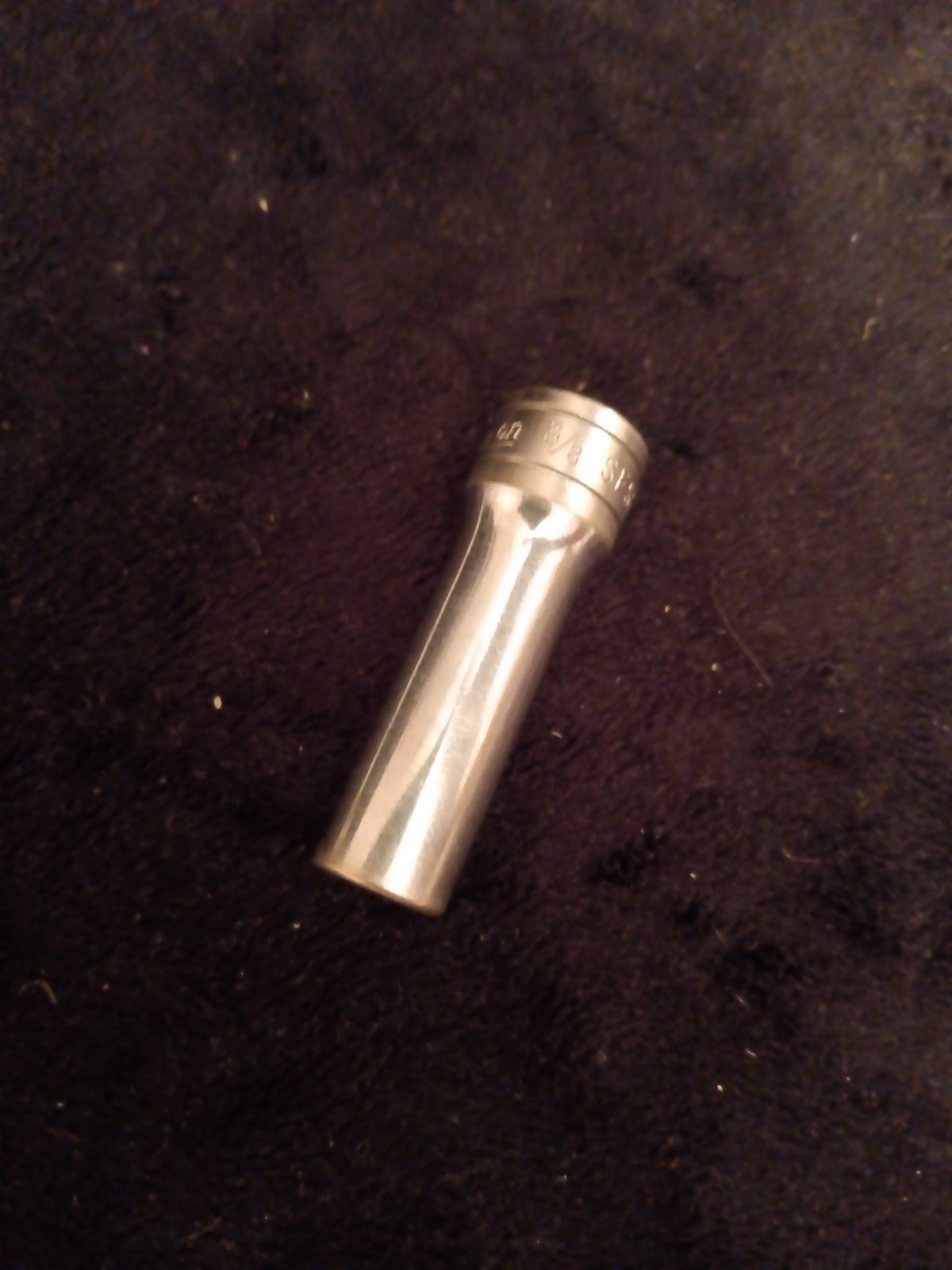 Snap On Tools Underline 3/8″ Deep Socket 3/8″ Drive 6 Point SFS121 Made in USA