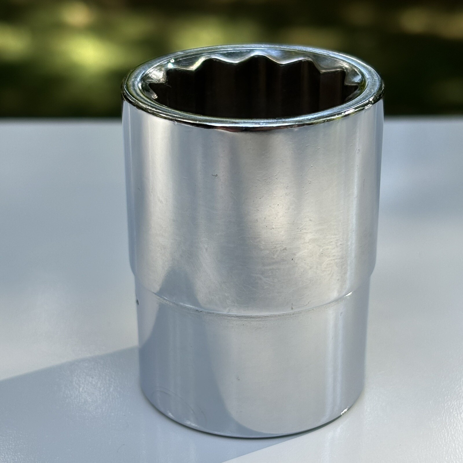 VTG NOS S-K 47134 3/4” Dr 12 Pt SAE 1 1/16” Standard Shallow Chrome Socket USA