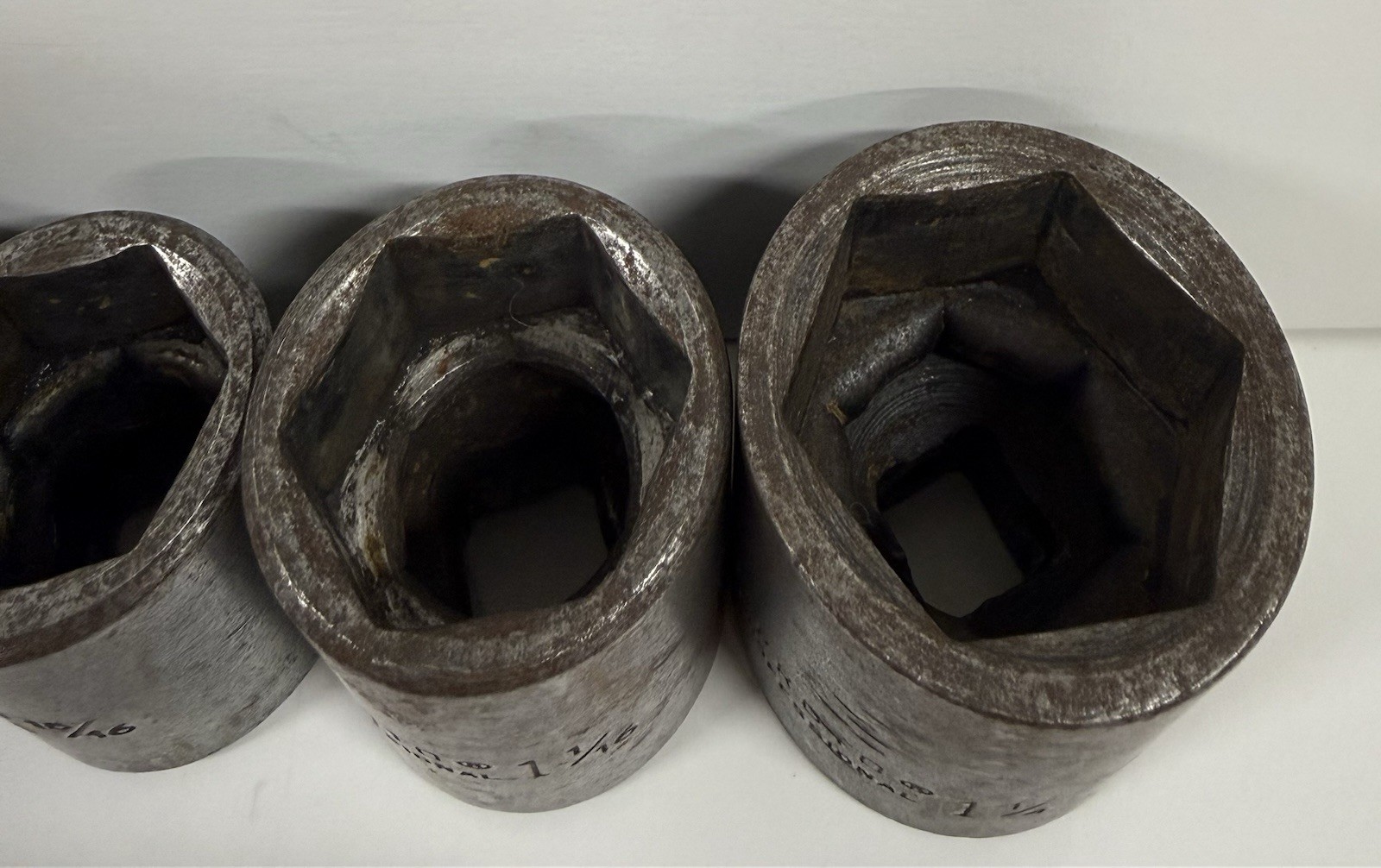 11 Proto Professional Short Impact Socket 1/2 Drive 6 Pt Point 1/2” – 1 1/4” SAE