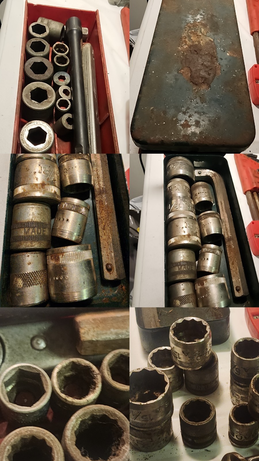 Vintage Tools, Sockets, Wrench, Multipurpose Bits, Wrenches, 10lb Lot,