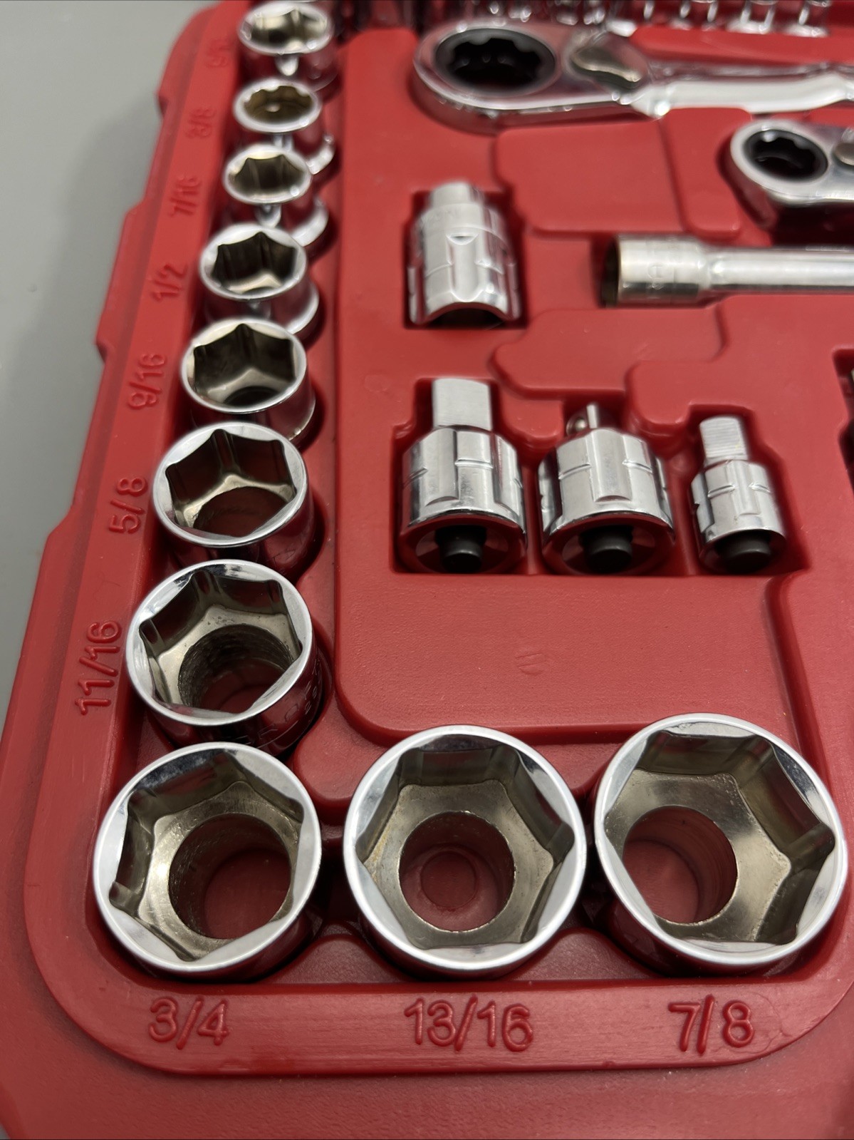 Craftsman «MINT» 80PC Max Axess SAE & Metric Pass-Thru «COMPLETE» Set – 32820