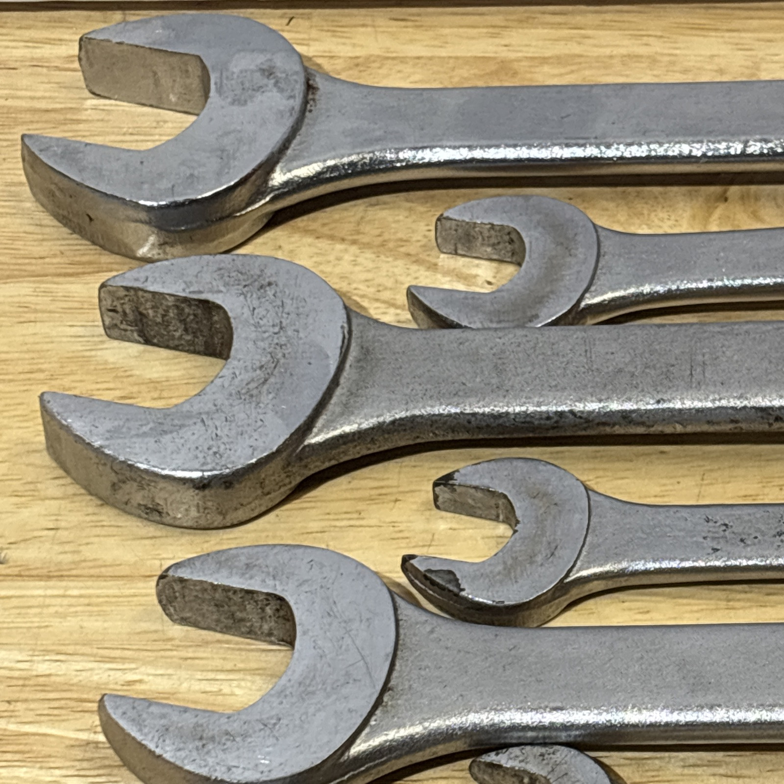 Dayton SAE Combination Wrench Set 12 Point 3/8″ to 1″ Vtg USA