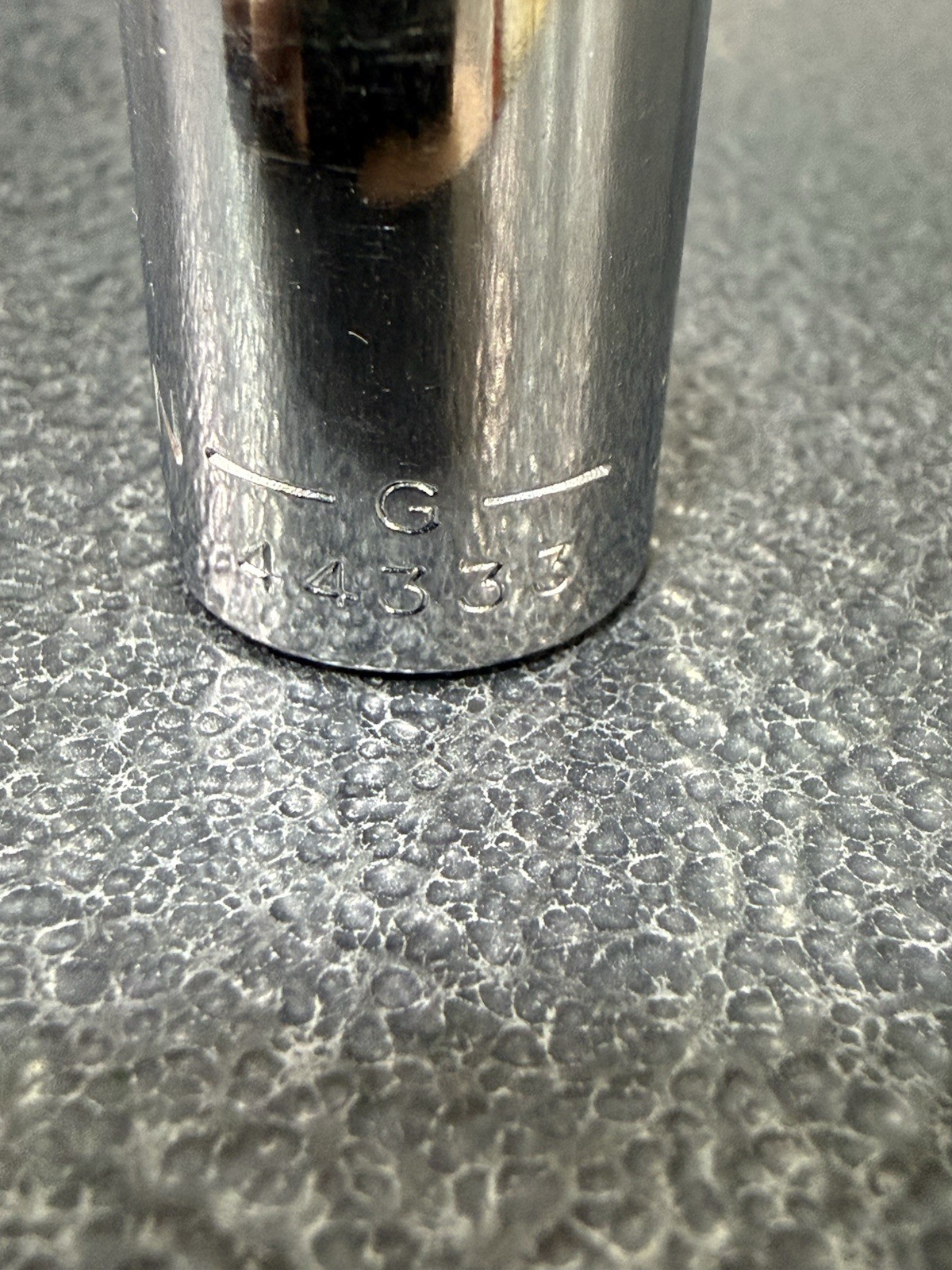 Vtg 1/2″ Craftsman G-Series Part 44333 – 3/8″ Drive 12-Point Socket USA Made