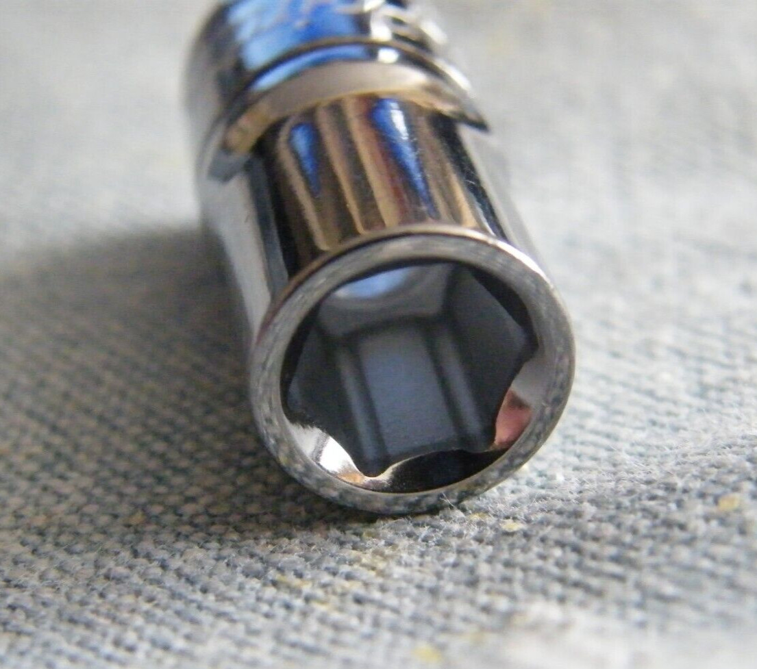 Blue Point 8mm 6 point 1/4″ drive socket BLPSM148 shallow NEW unused