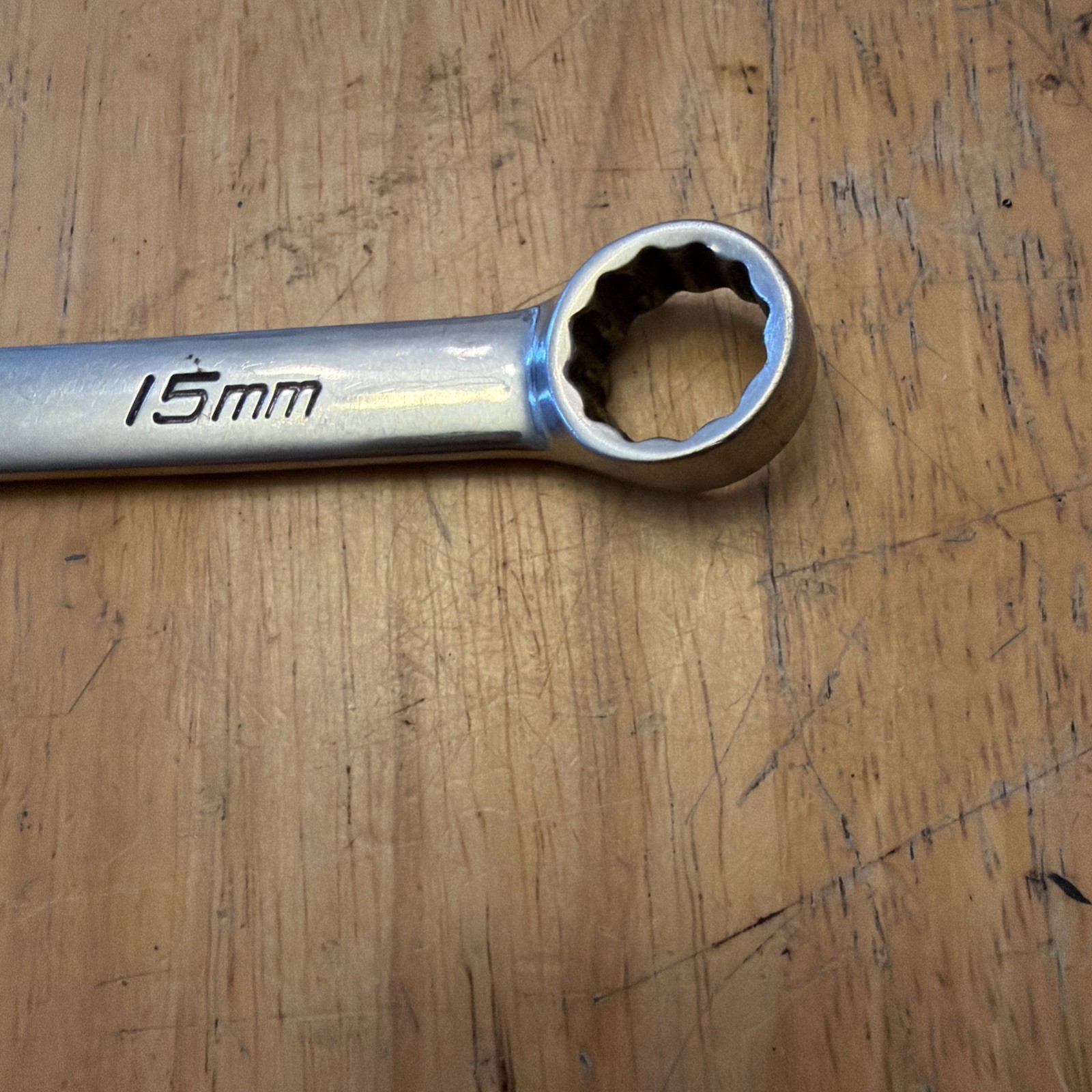 Snap-On Tools SOEXM15 15mm Metric 12 Point Flank Drive Plus Combination Wrench