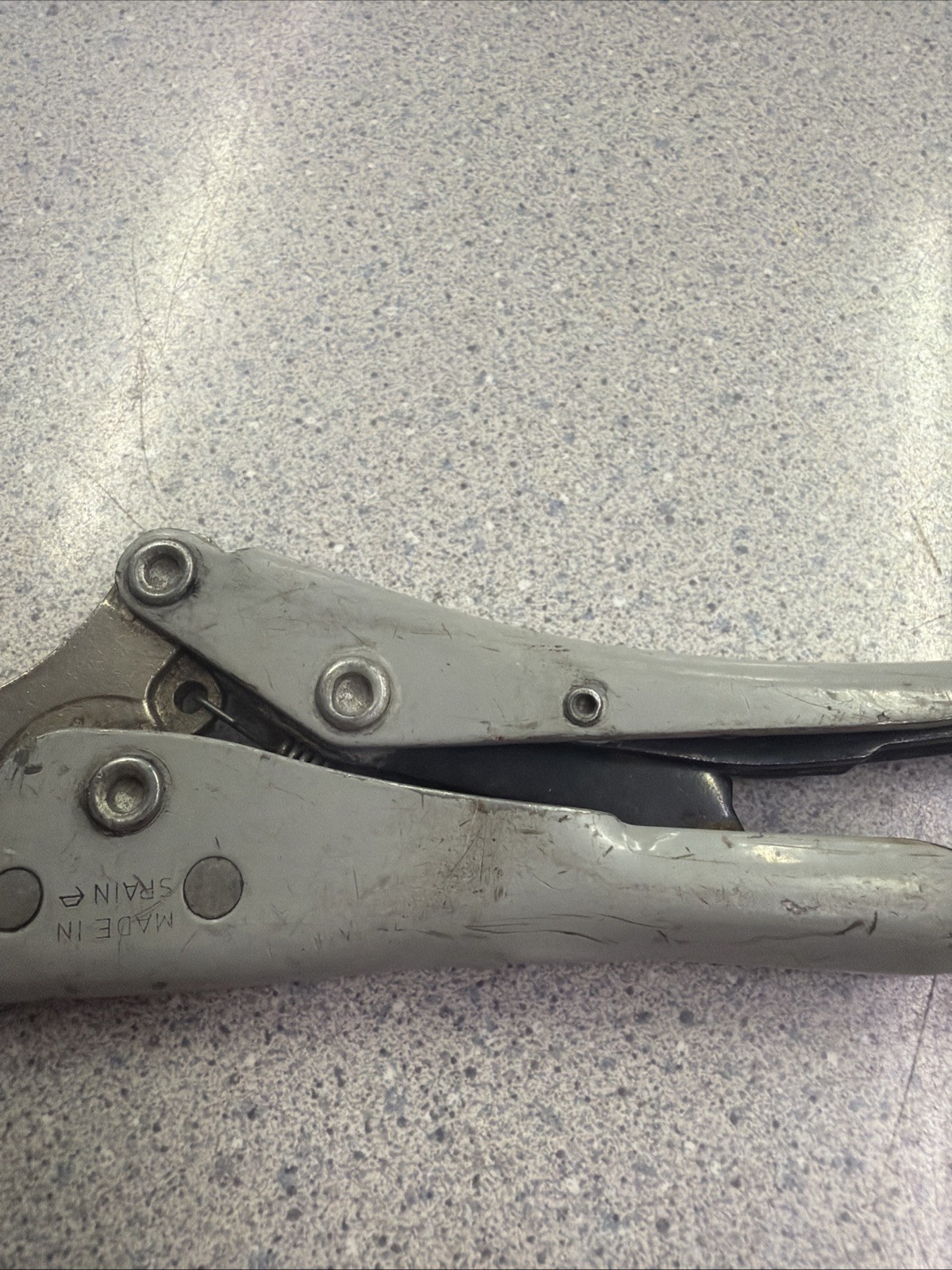 ✅ Snap-On LP6LN 6″ Long Nose Locking Vice Grip Pliers Gray USA USED 🇺🇸 T11