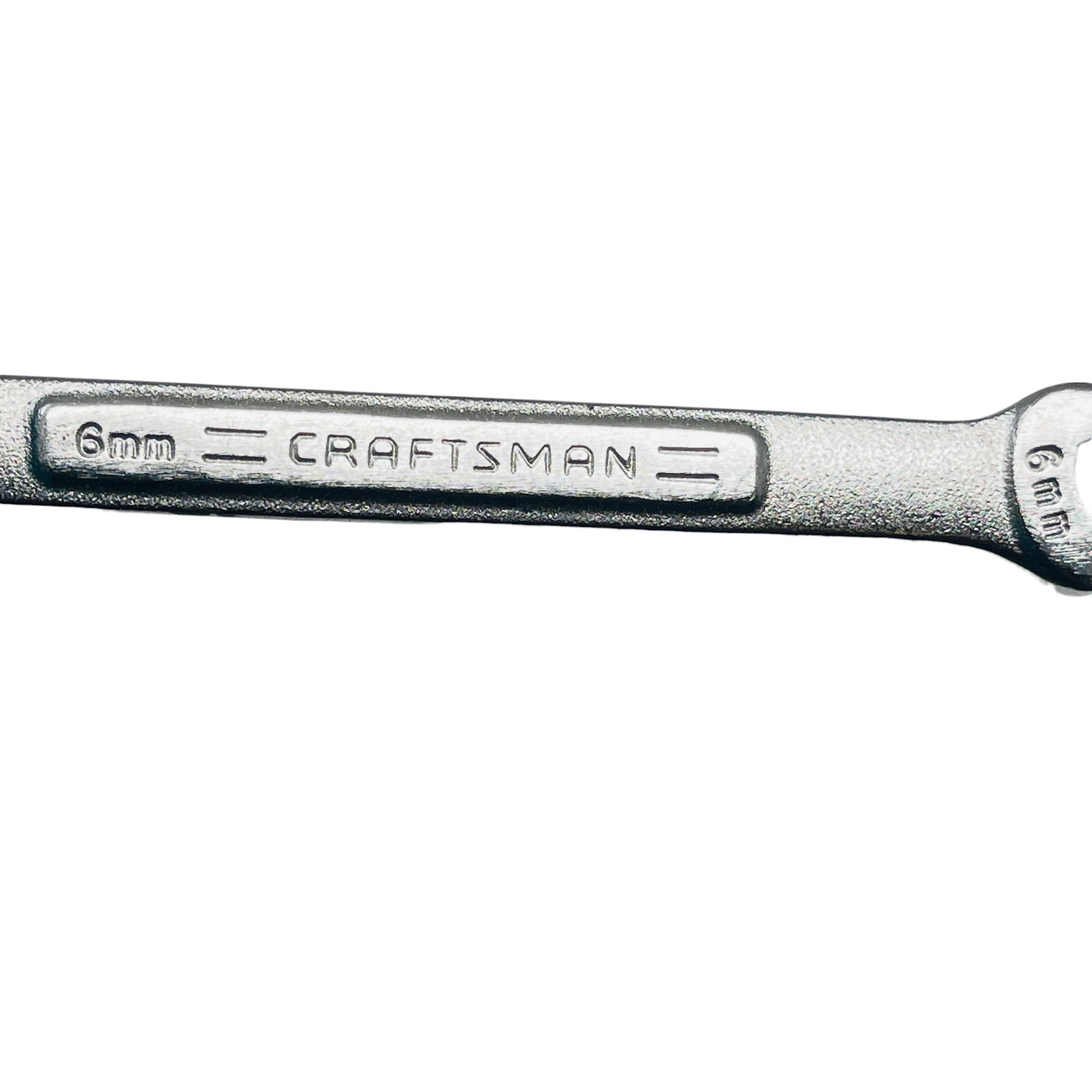 Craftsman Wrench Lot Mixed SAE & Metric Set Offset Box & Open End, 7 Pcs