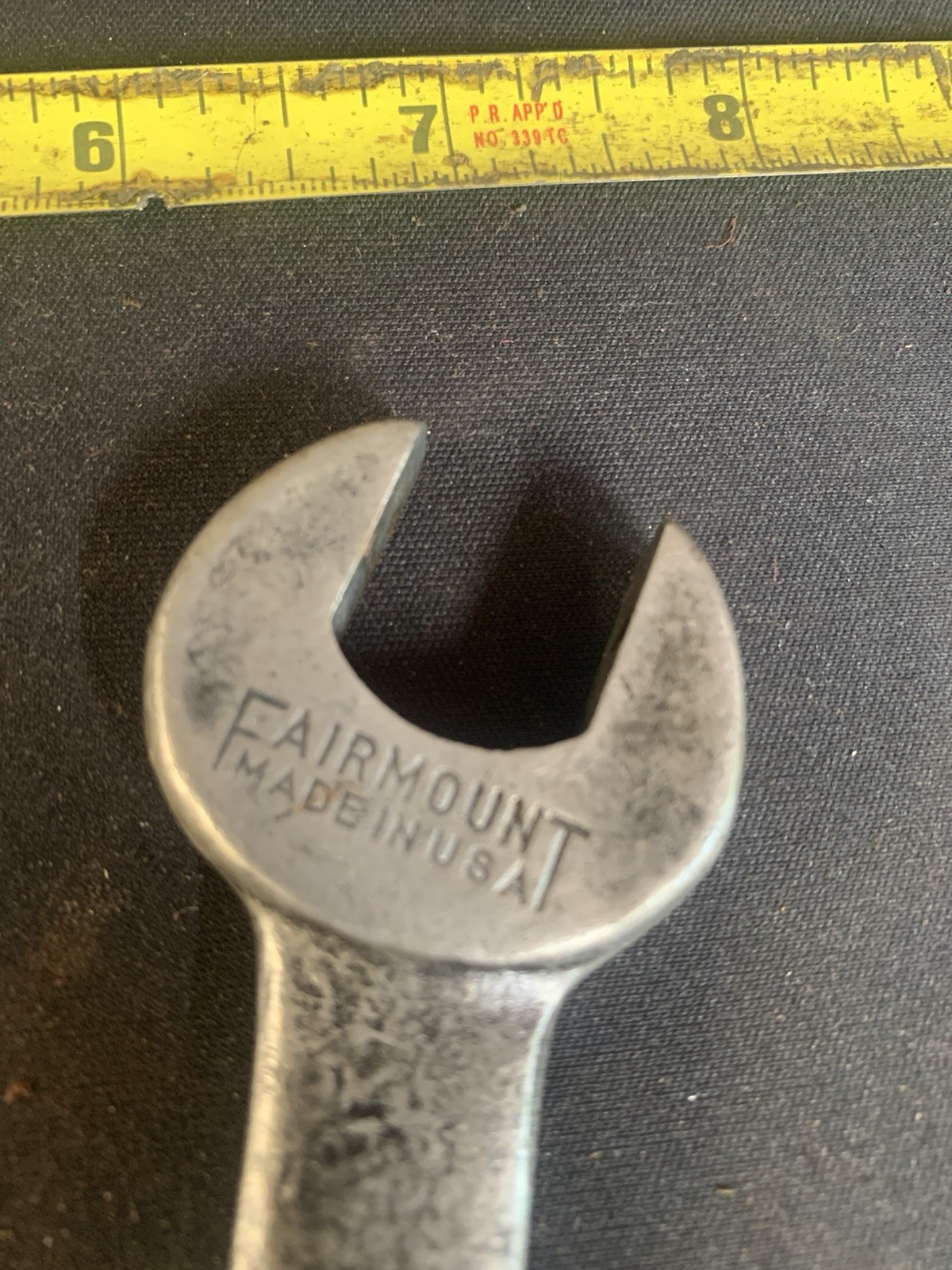 WWII Jeep MBW/GP OEM tool kit FAIRMOUNT Wrench 9/16 11/16 (27C) antique vintage