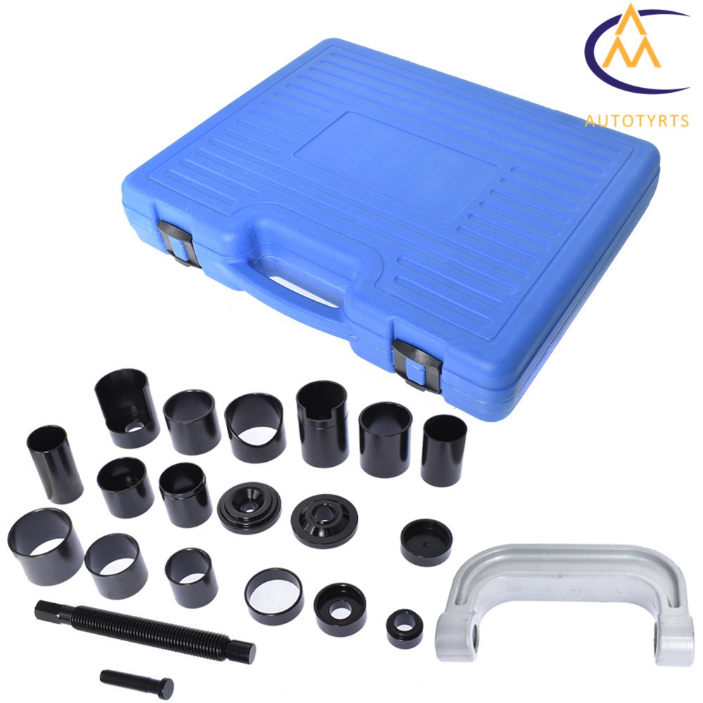 21PCS Auto Repair Service Removal Ball Joint Press Tool Kit & Master Adapter Set