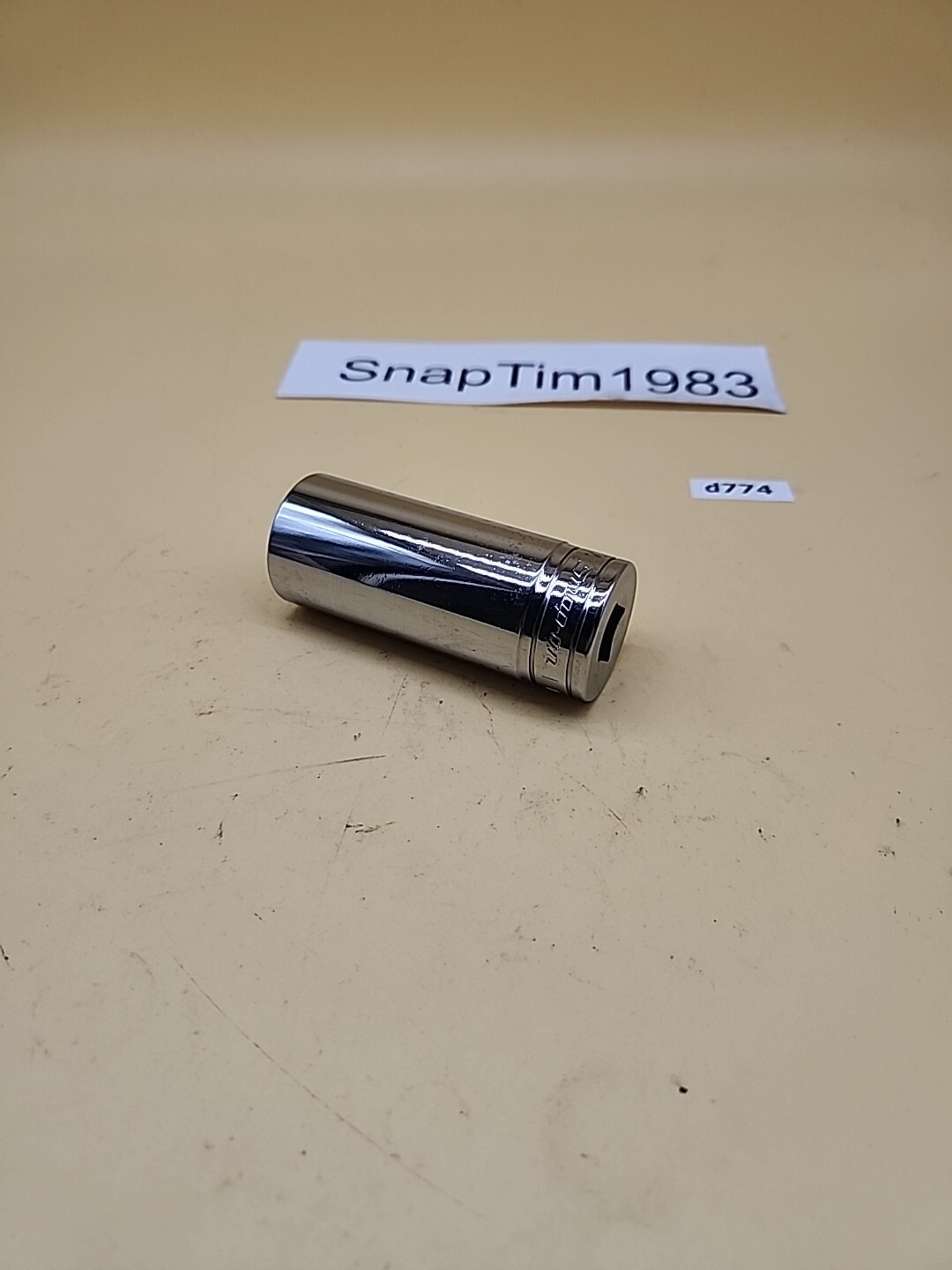 Snap-on Tools TS321 1/2” Drive 6 Pt SAE 1” Flank Drive Deep Socket USA