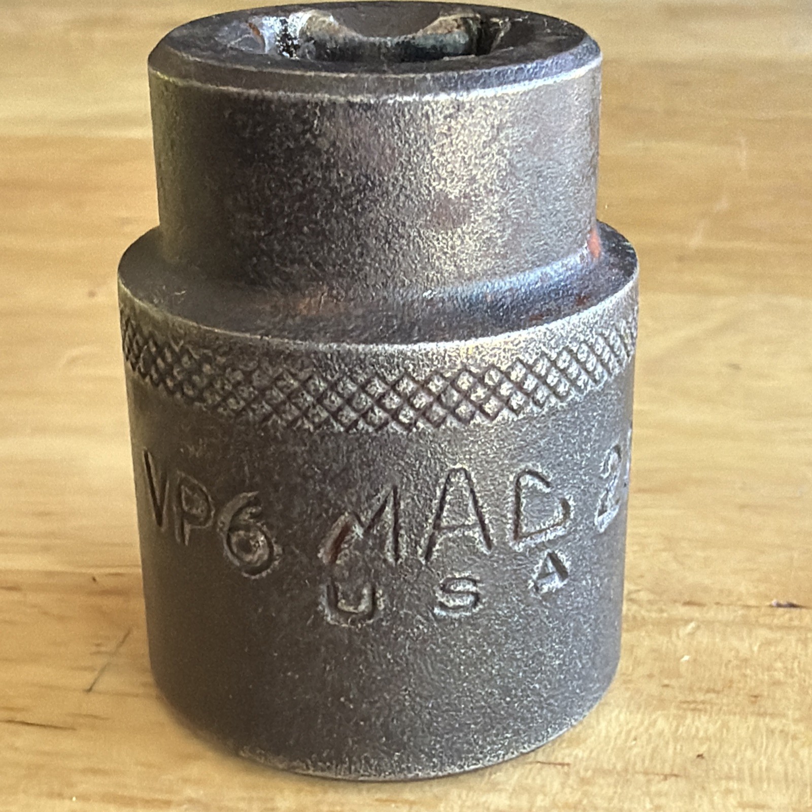 Mac Tools 22mm Shallow Impact Socket 1/2″ Drive 6 Point VP622MMR Made in USA