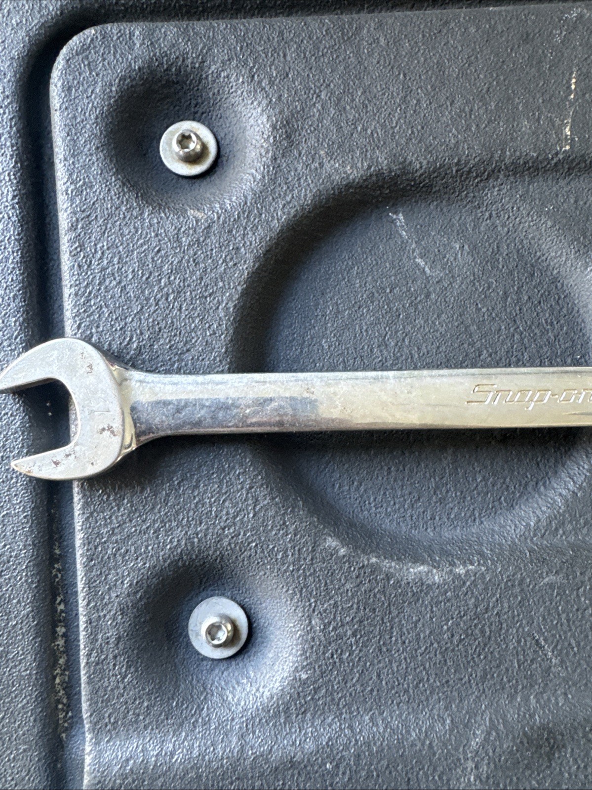 Snap-On Tools 17mm Metric Standard 12 Point Chrome Combo Wrench OEXM170B