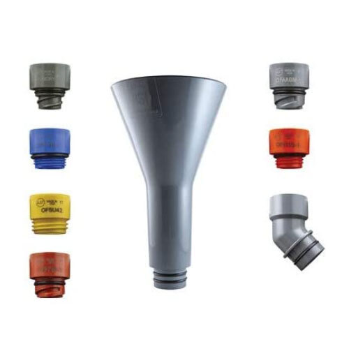 Assenmacher Specialty Tools FUN19KIT Custom Oil Funnel Set, 8 Pieces