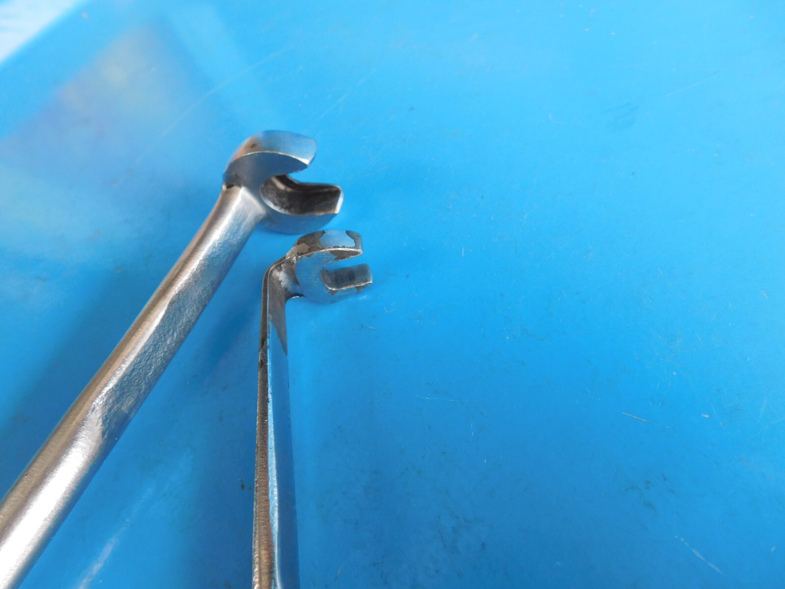 USED, SNAP ON PUSH ROD / LOCKNUT ADJUSTING WRENCHS,PART#M3518 & M3517B LOT OF 2