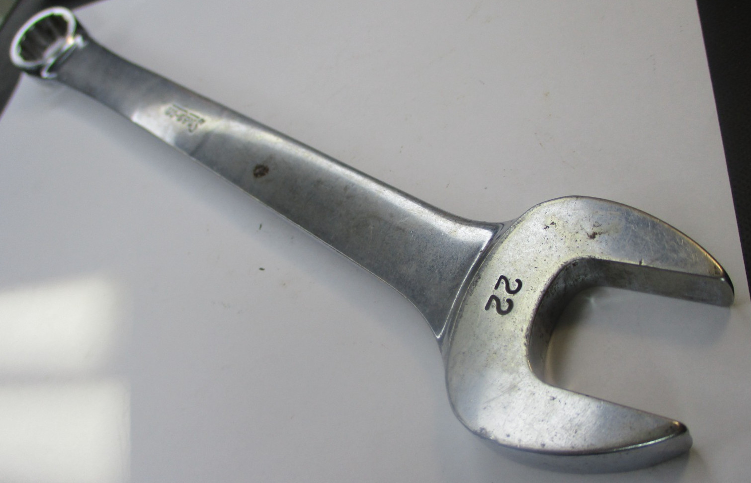 Snap on OEXM220 Metric 22mm 12pt Combination Wrench USA OWNERS MARKS