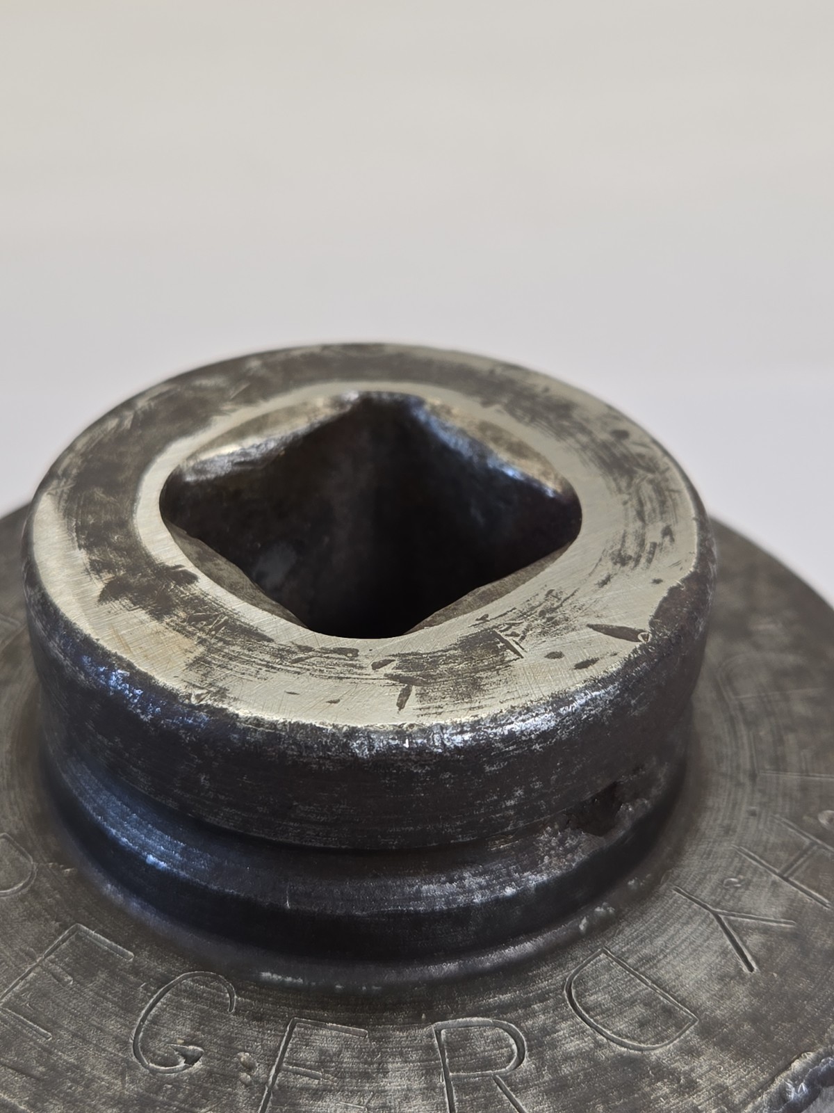 Vintage Snap-on IM963 3″ 1″ Drive 6 Point Shallow Impact Socket USA Heavy Duty