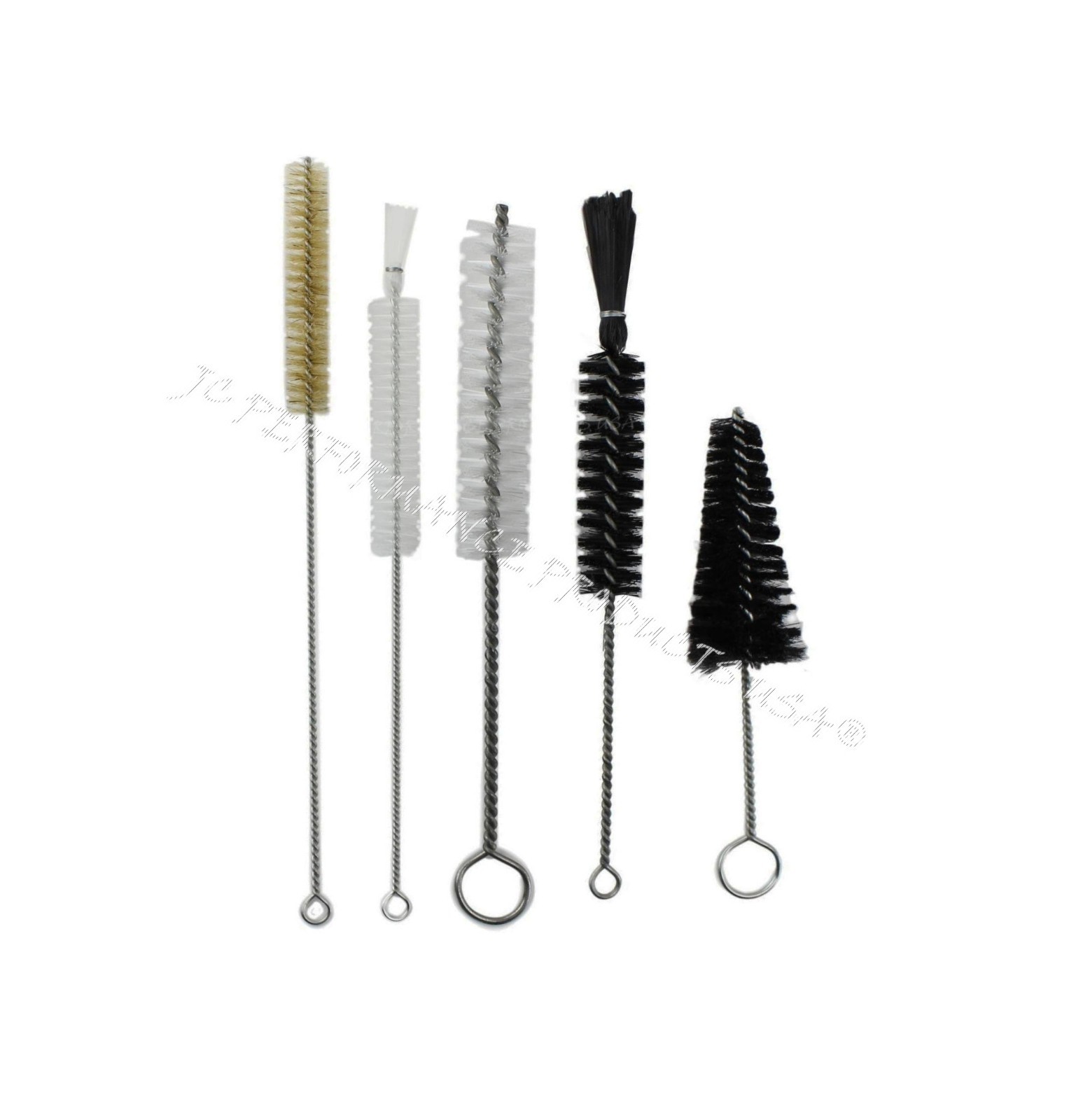 5 PC PIPE BRUSH CLEANING KIT SET TUBE HOSE BRUSHES PARTS CLEANER BOTTLE LINES
