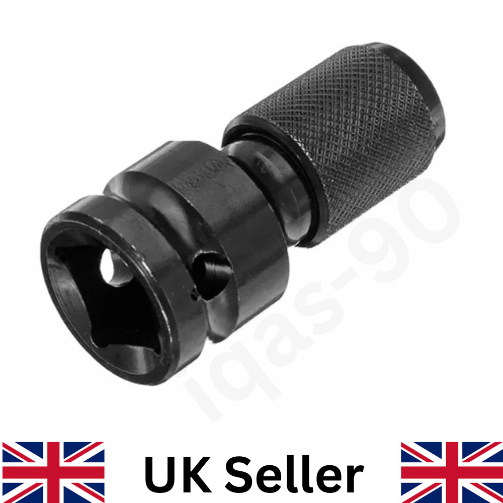 1/2 inch Square To 1/4 inch Hex Ratchet Socket Wrench Socket Adapter For Impact