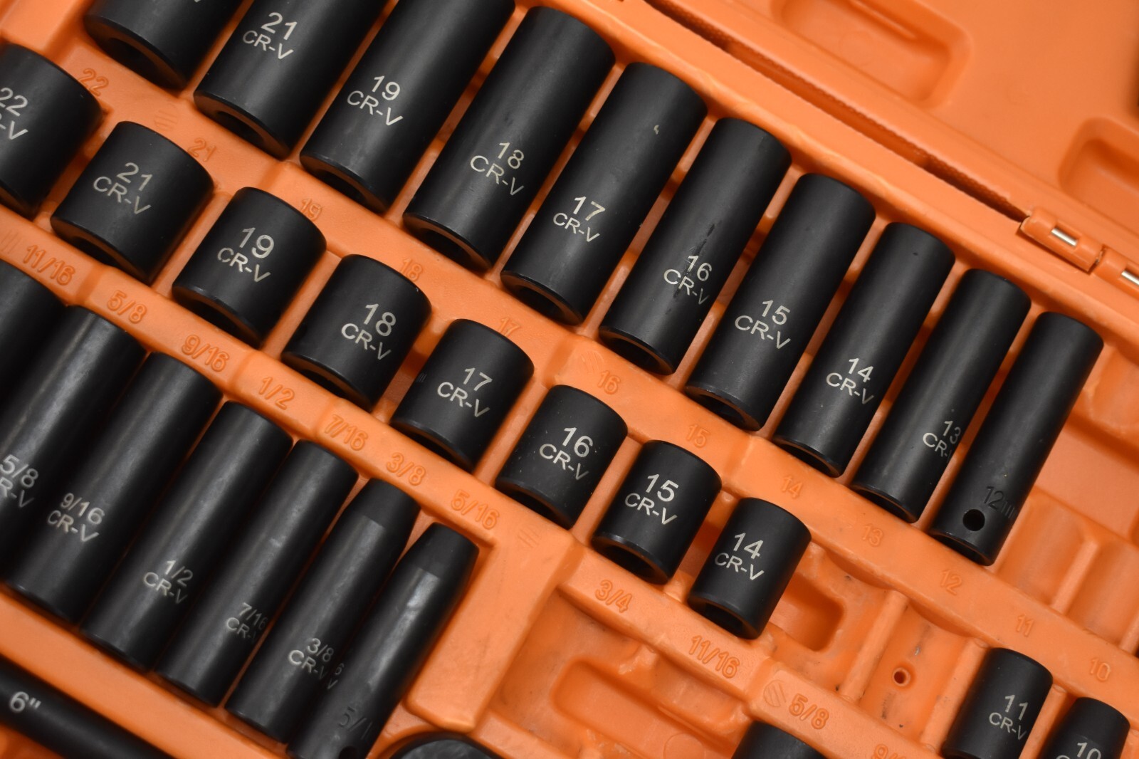 36 Piece Socket Set MISSING PIECES Standard SAE/Metric Black Oxide Tools