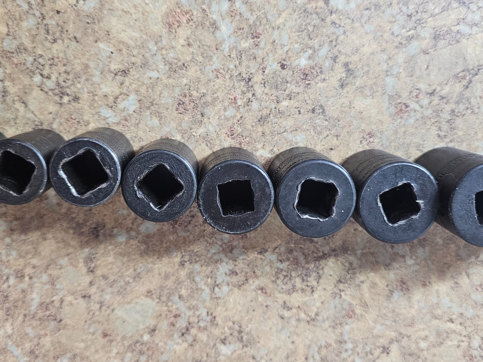 Snap-On 15pc 1/2″ Drive 6PT Metric Shallow Impact Socket Set (10–24 mm) 315IMMYA