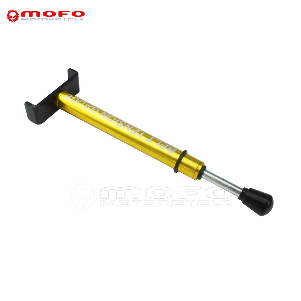 For Harley & All Belt Driver Bikes Motorcycle Adjustable Belt Tension Gauge Tool