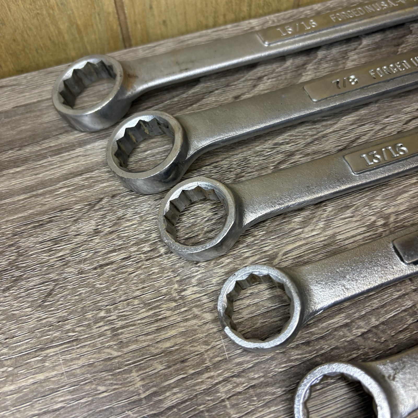 VTG Craftsman 13pc SAE 12pt Combination Wrench Set 1/4″ – 15/16″ -V- -VV- USA