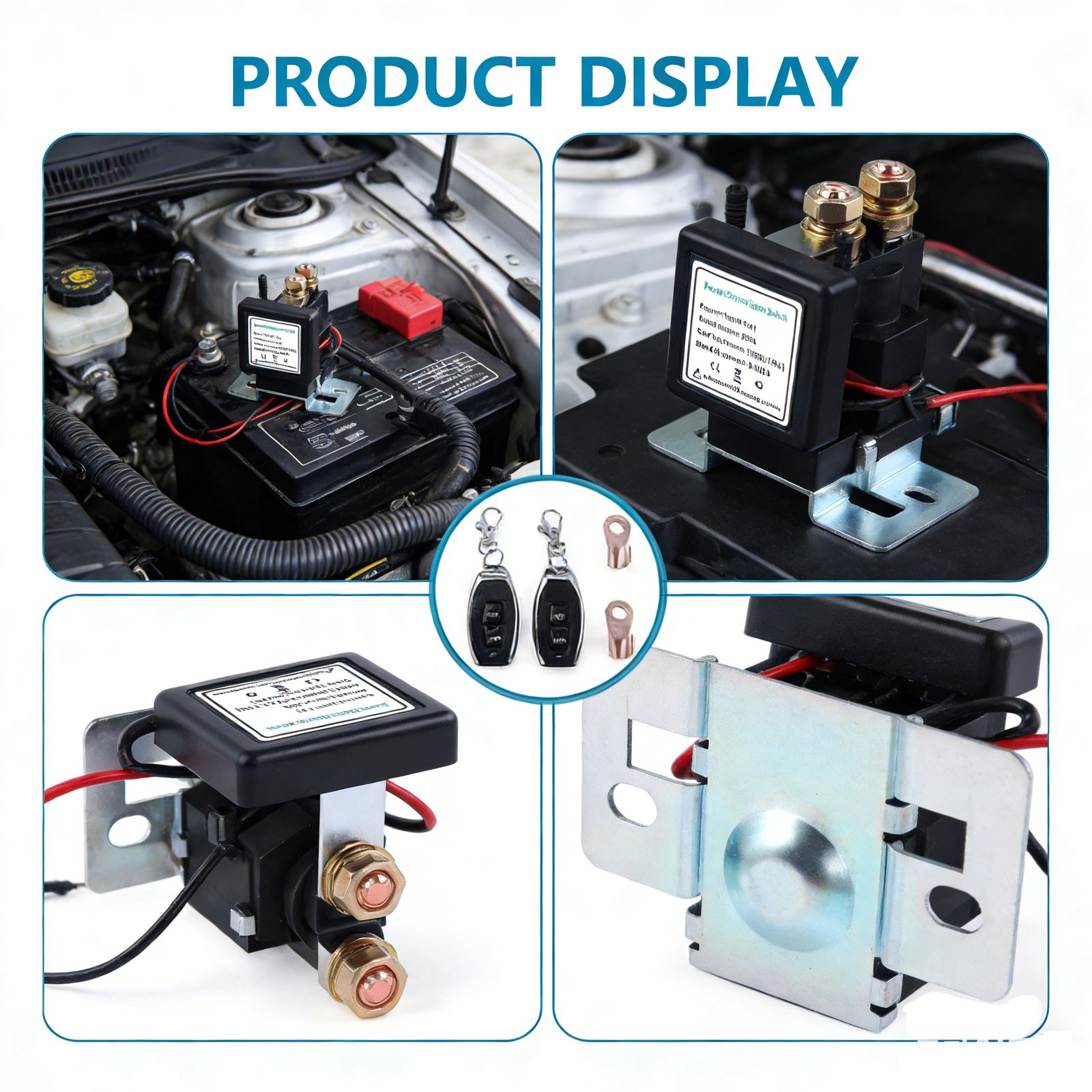 Wireless Remote Control Battery Relay Switch Car Starter,Battery Switch 12v Cars