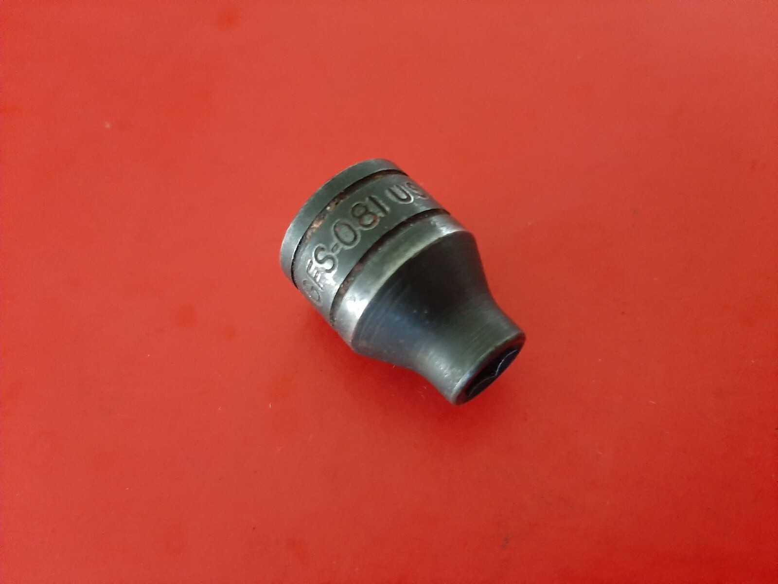 Snap-on Tools USA 3/8″ Drive 1/4″ Black Oxide Shallow Socket GFS081