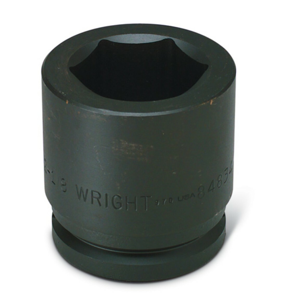 Wright Tool 84844 1-1/2 Drive 2-3/4-Inch 6Pt. Standard Impact Socket