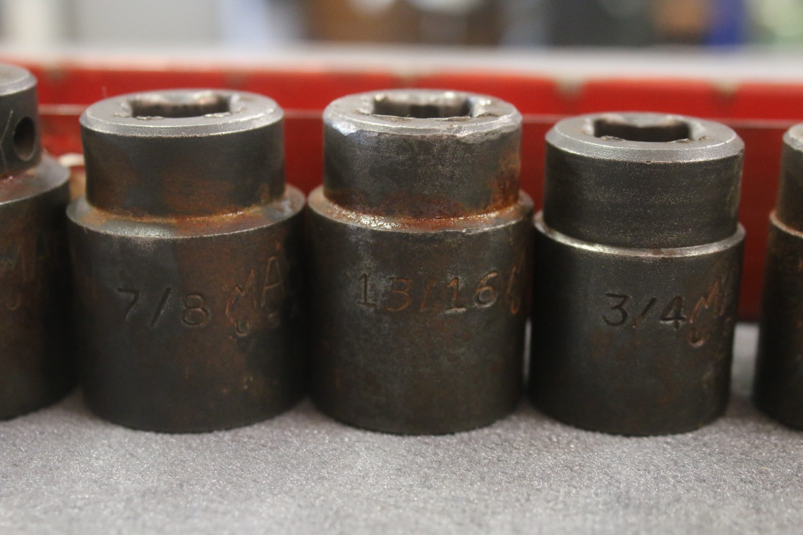 13pc MAC Tools SAE 1/2″ Drive Impact Socket Set 7/16-1 1/4″ (Check Description)