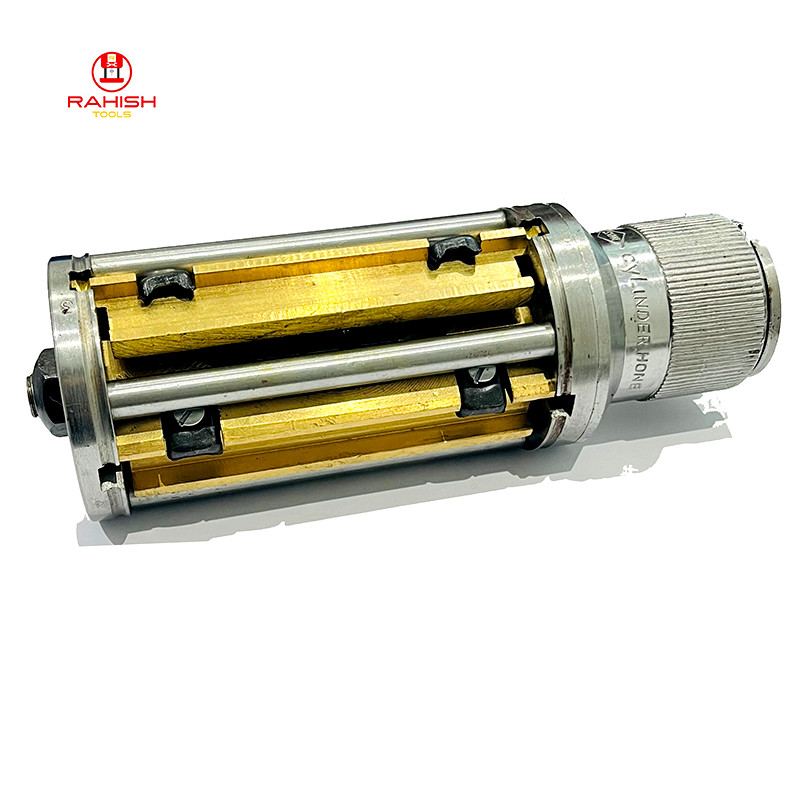Cylinder Engine Hone Kit 2-1/2″ To 5-1/2″ Honing Machine + 4 Grit Stones