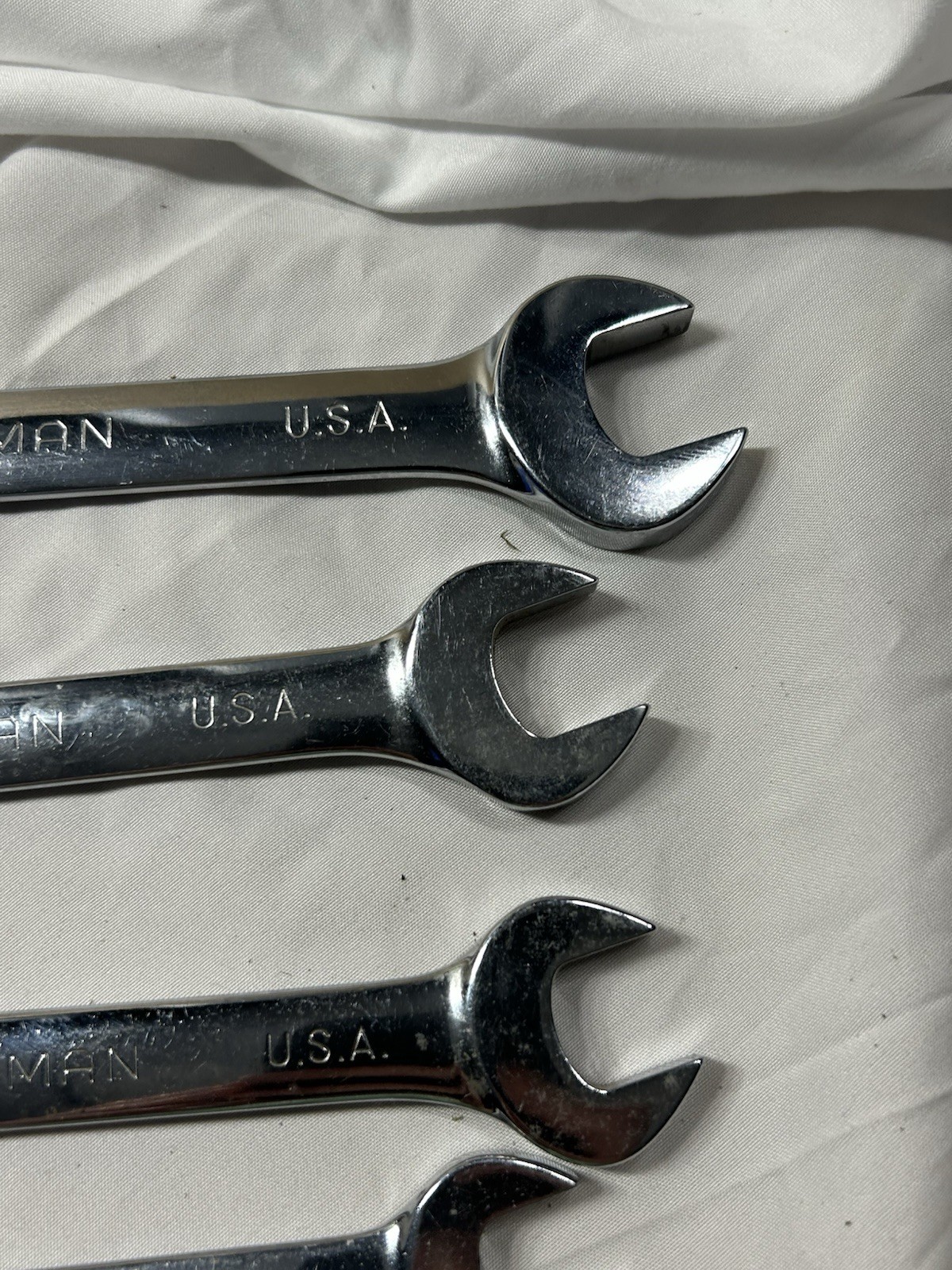 Sears Craftsman 8pc SAE Reversible Ratcheting Wrench Set 42406 GK USA 5/16 -3/4”