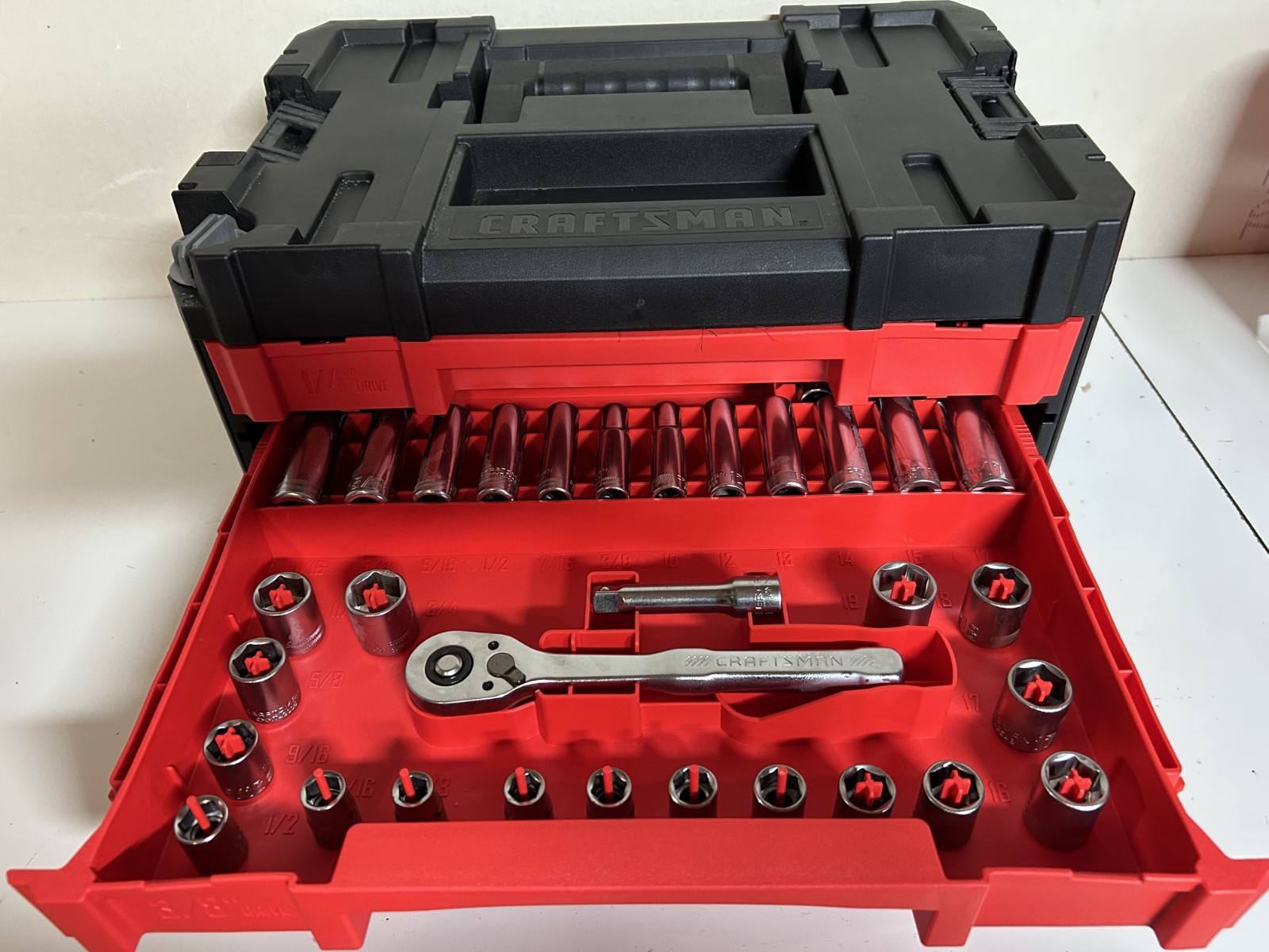 CRAFTSMAN VersaStack Mechanics Tool Set 230 Pc Sae/Metric