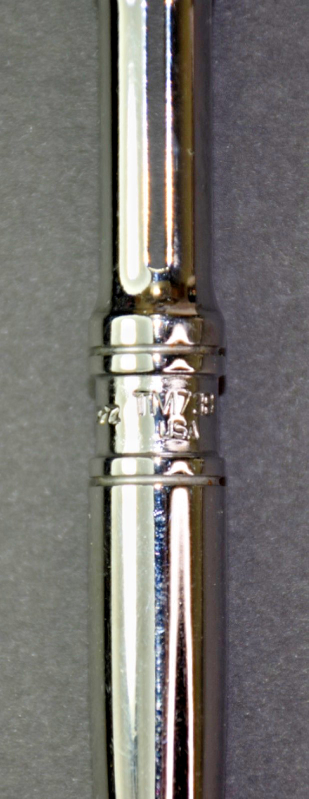 Snap On Tools TM738 1/4″ Drive Swivel Flex Roto Head Ratchet Rare Non Use, USA!