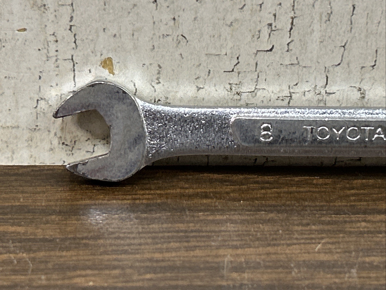 Toyota Motor 8mm / 10mm Nickel Chrome Vanadium Open End Wrench Japan 64