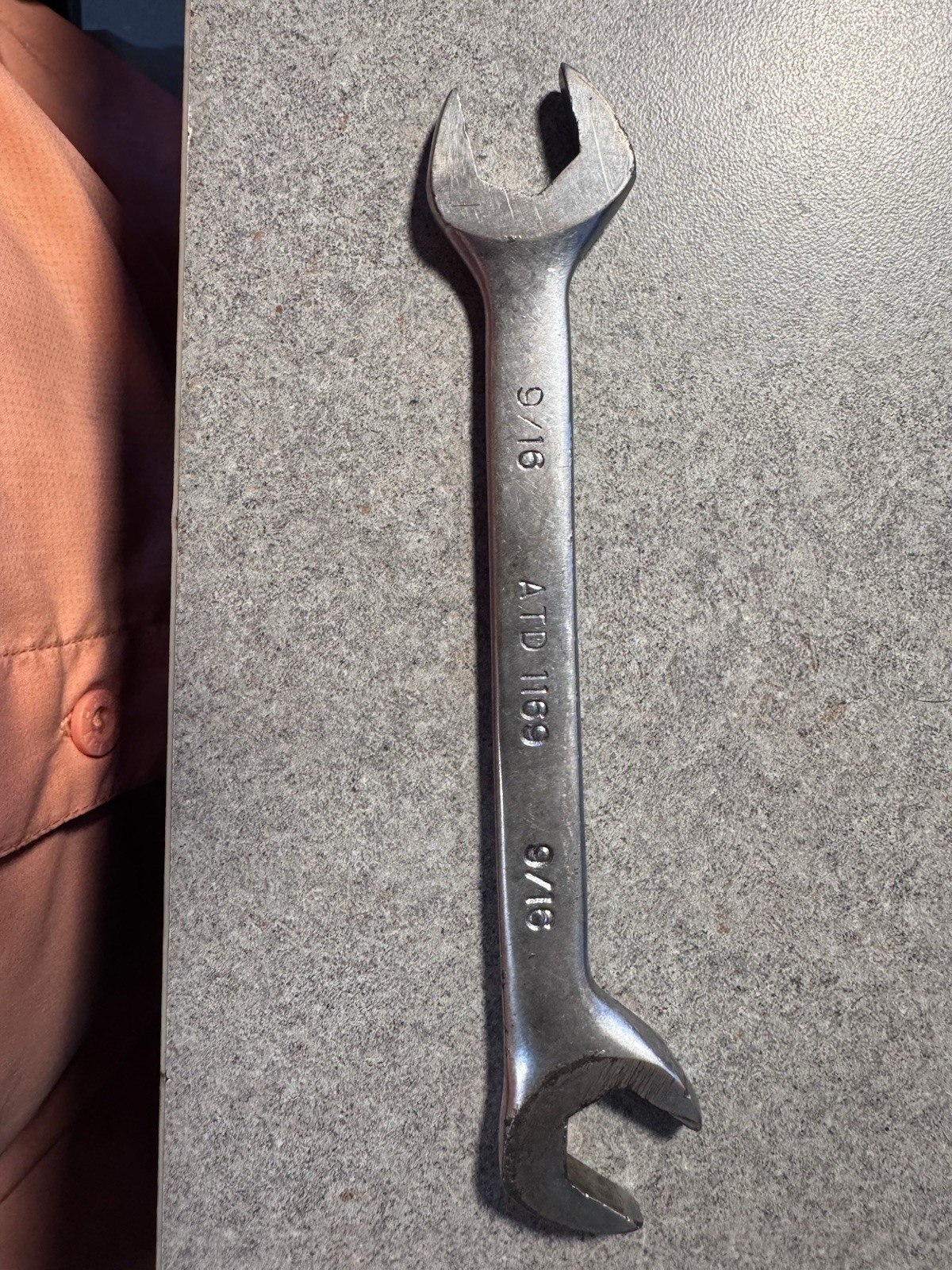 ATD Combination Wrench Lot 14mm 9/16 13/16 7/8 SAE Metric 5 Pc USA