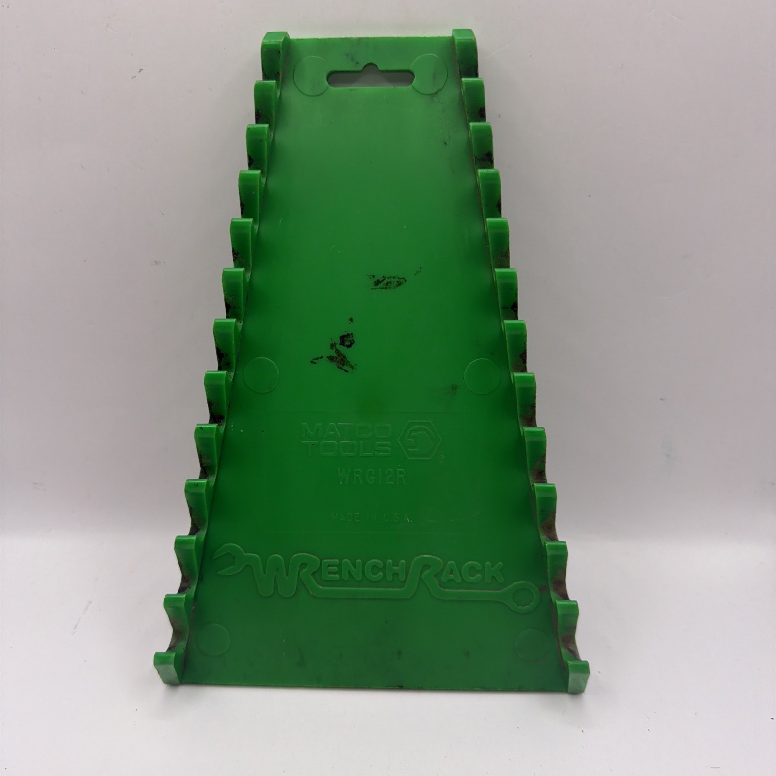 Matco Tools Wrench Rack 12 Slot Wrench Rack No WRG12R Green